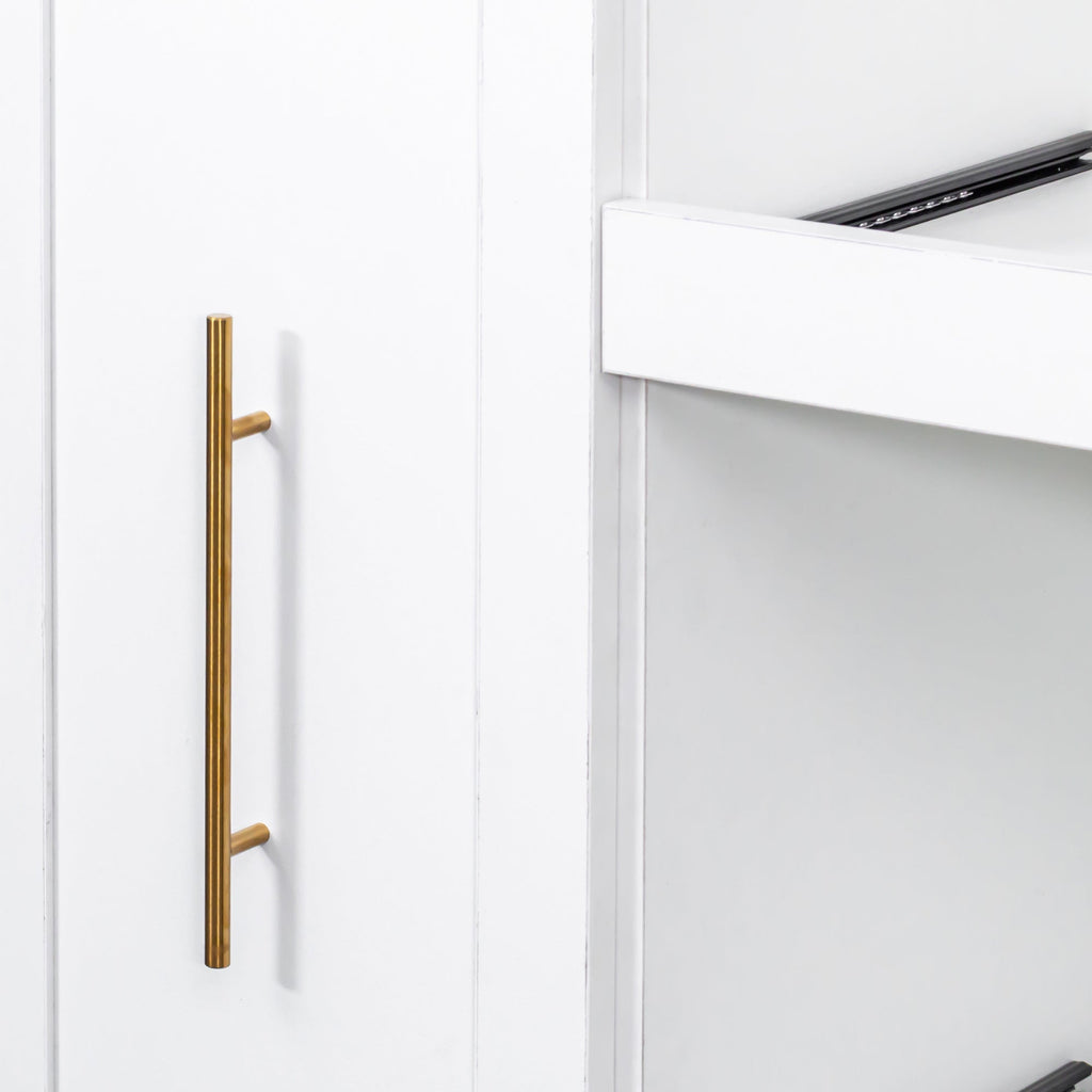 Farmhouse Pantry Organizers Cabinet with 4 Doors
