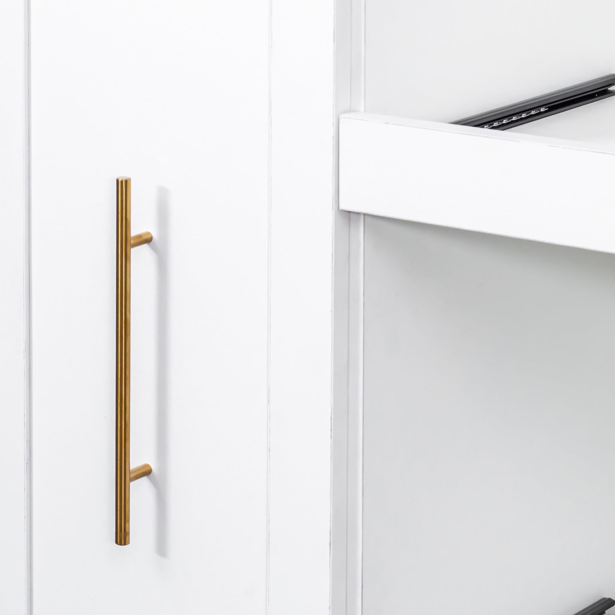 Farmhouse Pantry Organizers Cabinet with 4 Doors