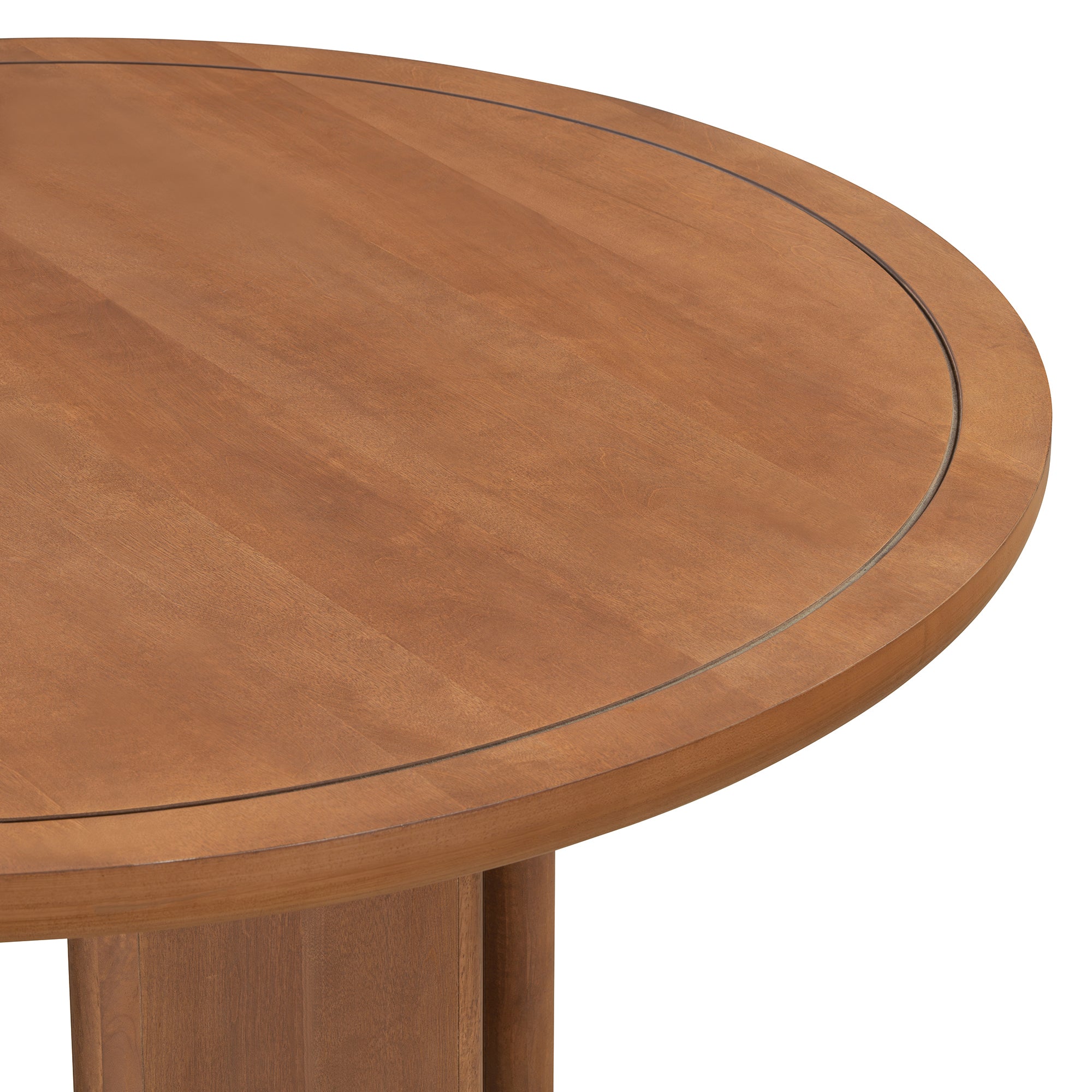Minimalist Farmhouse Round Dining Table Set
