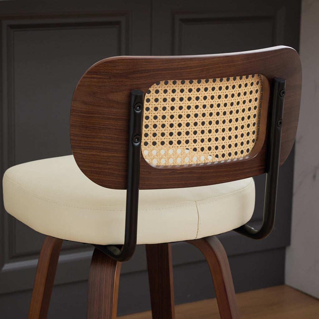 2Pcs Counter Height Bar Stools