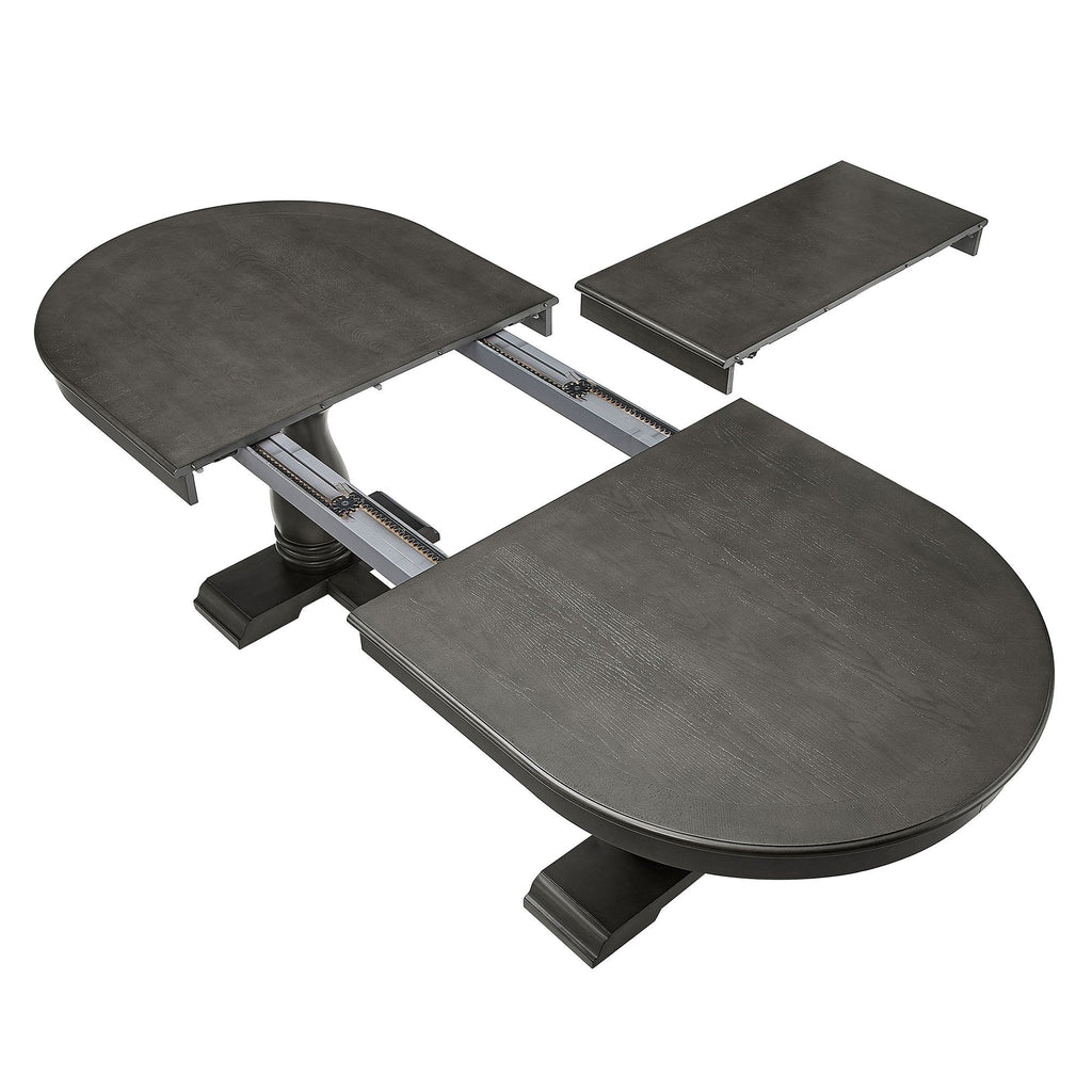 94.06 Inch Extendable Wooden Dining Table