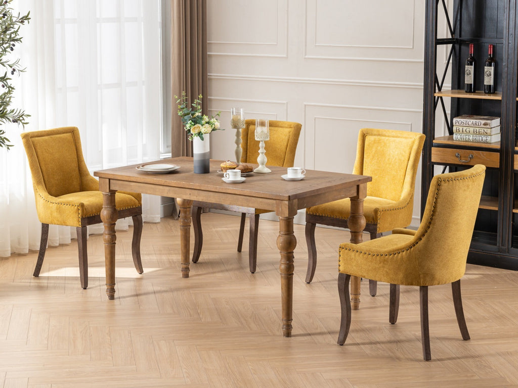 Ultra Side Thickened Fabric Dining Chair (Set of 2)