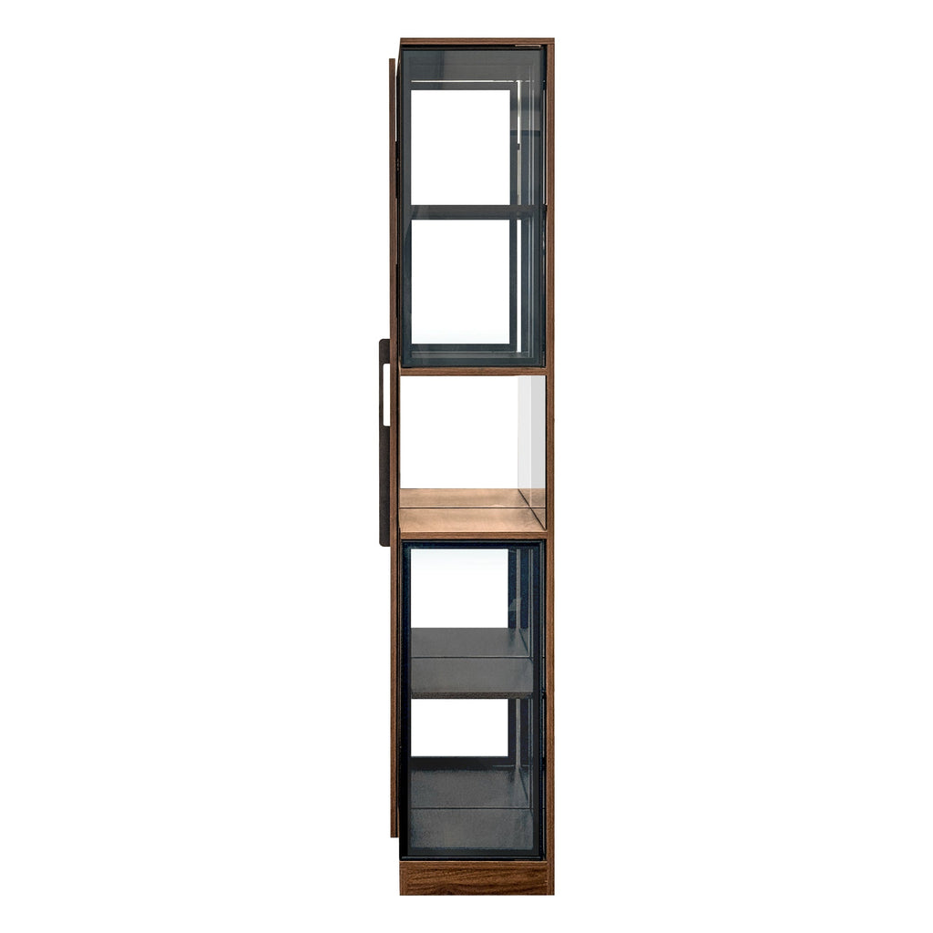 70' Display Cabinet with Glass Doors and Lights