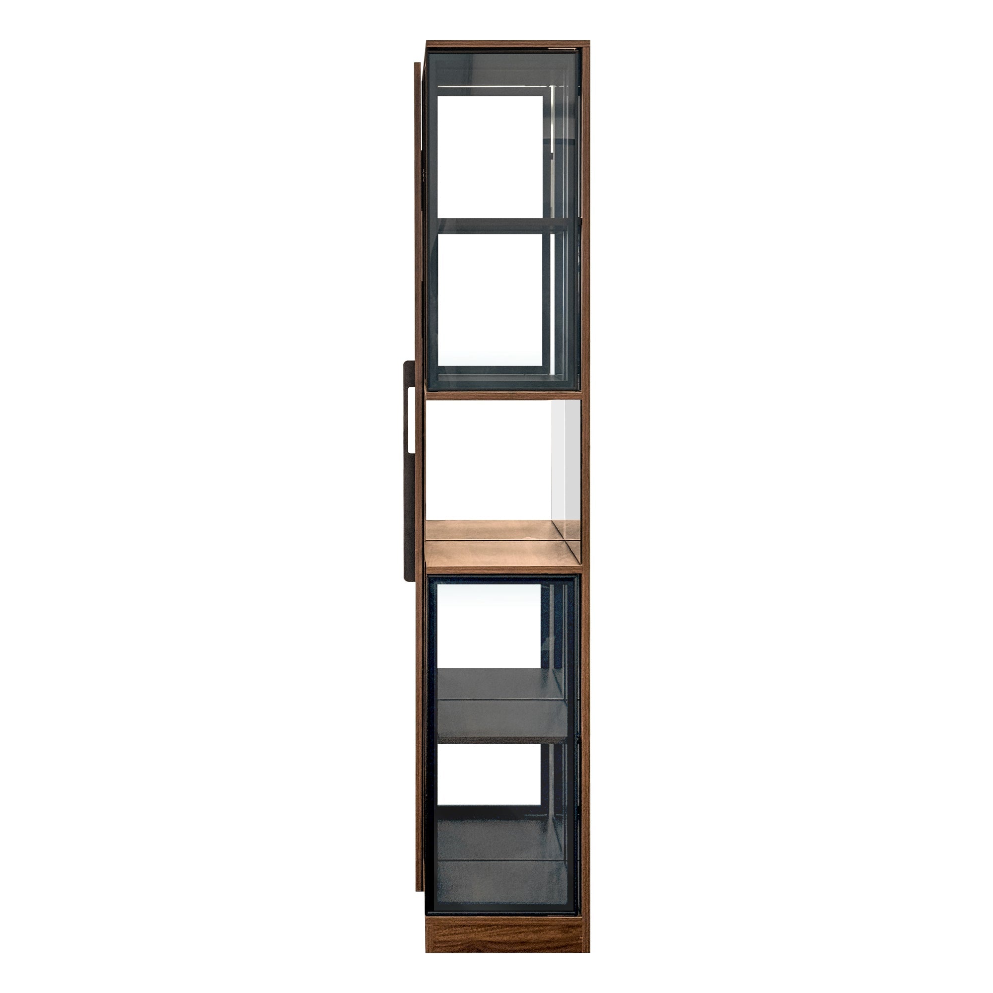 70' Display Cabinet with Glass Doors and Lights
