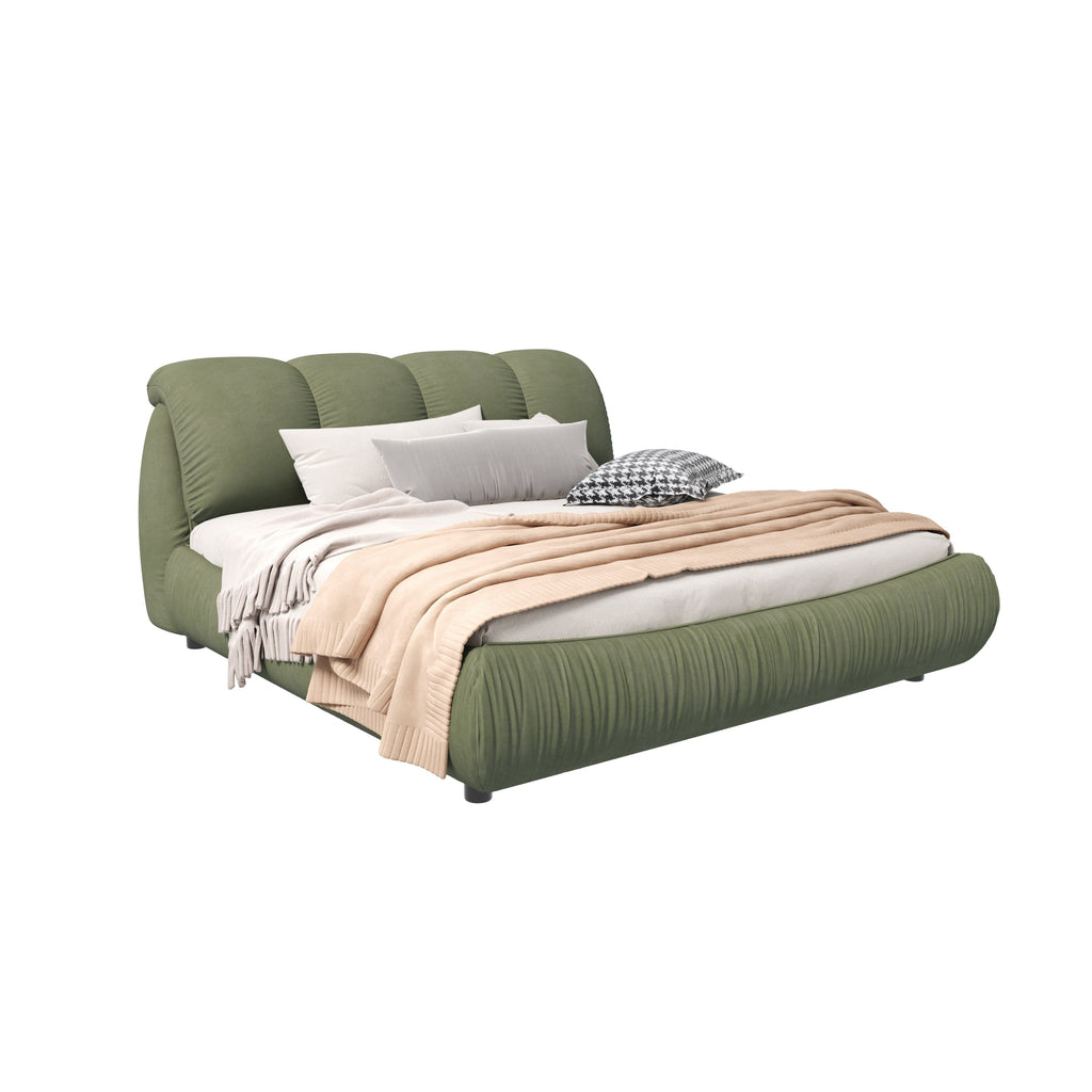 King/Queen Size Luxury Upholstered Platform Bed