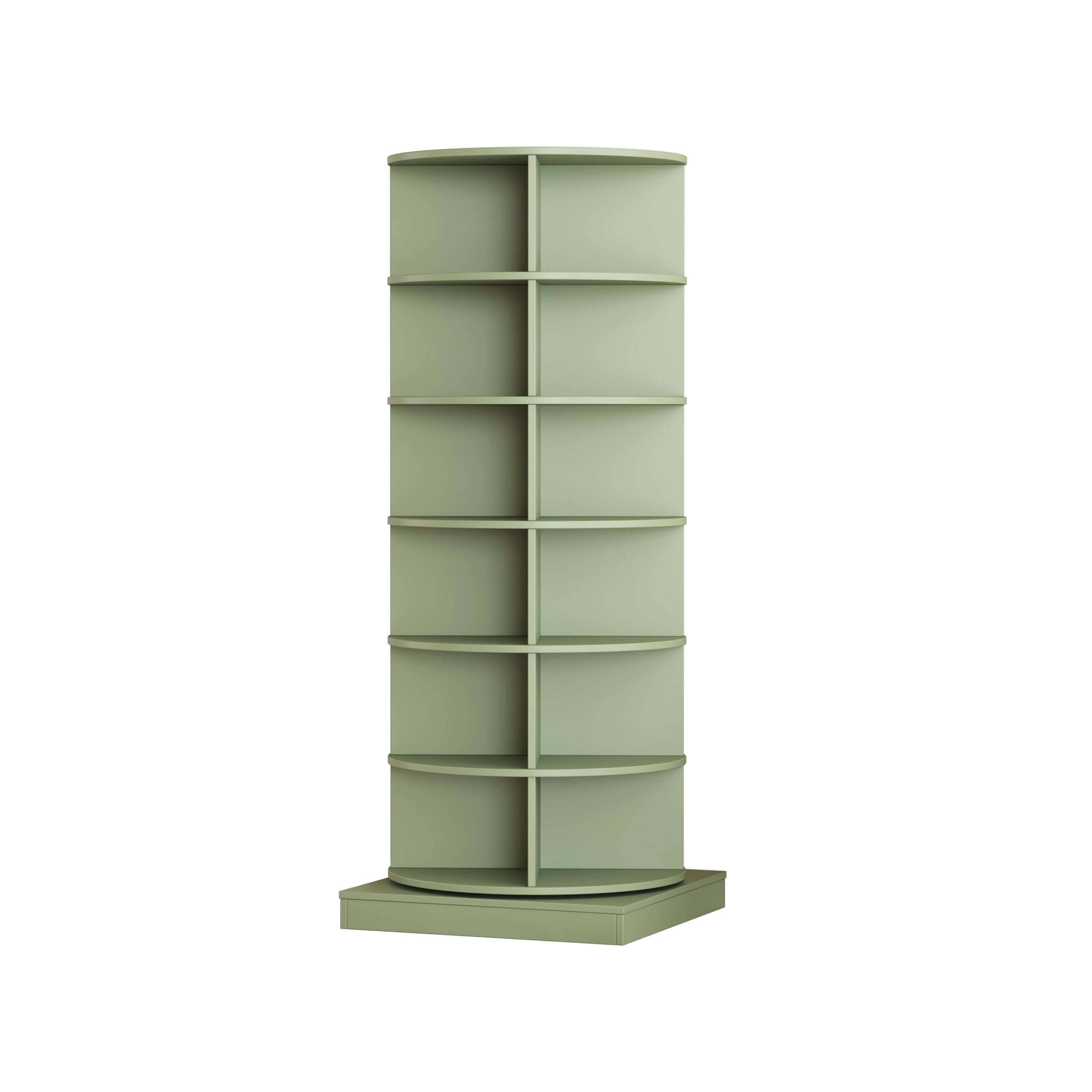 Modern 360° Rotating Shoe Cabinet 6/7 Layers Space Saver
