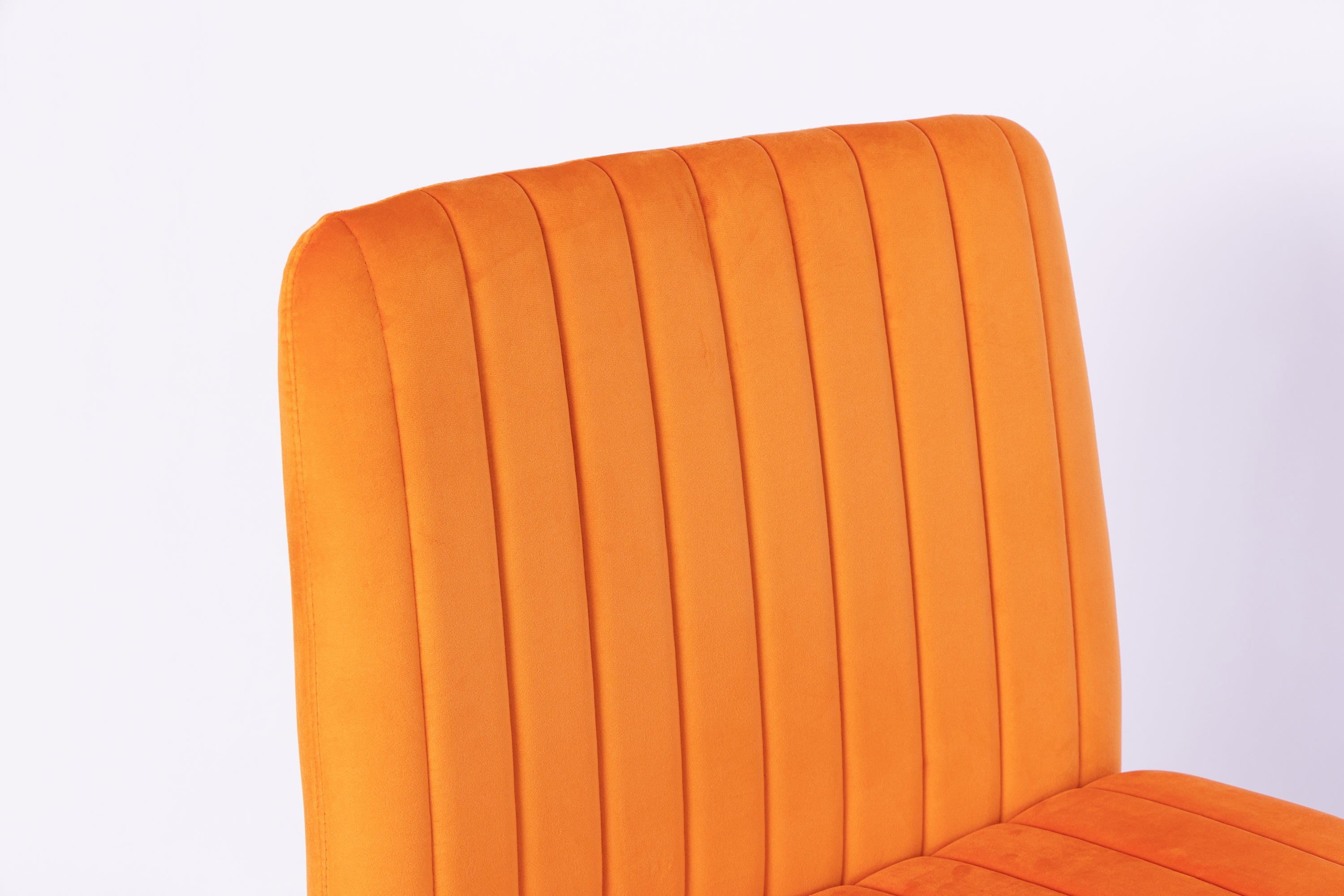 Criss Cross Armless Office Chair with Wheels