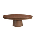Modern Design Oval Handcraft Drum Coffee Table