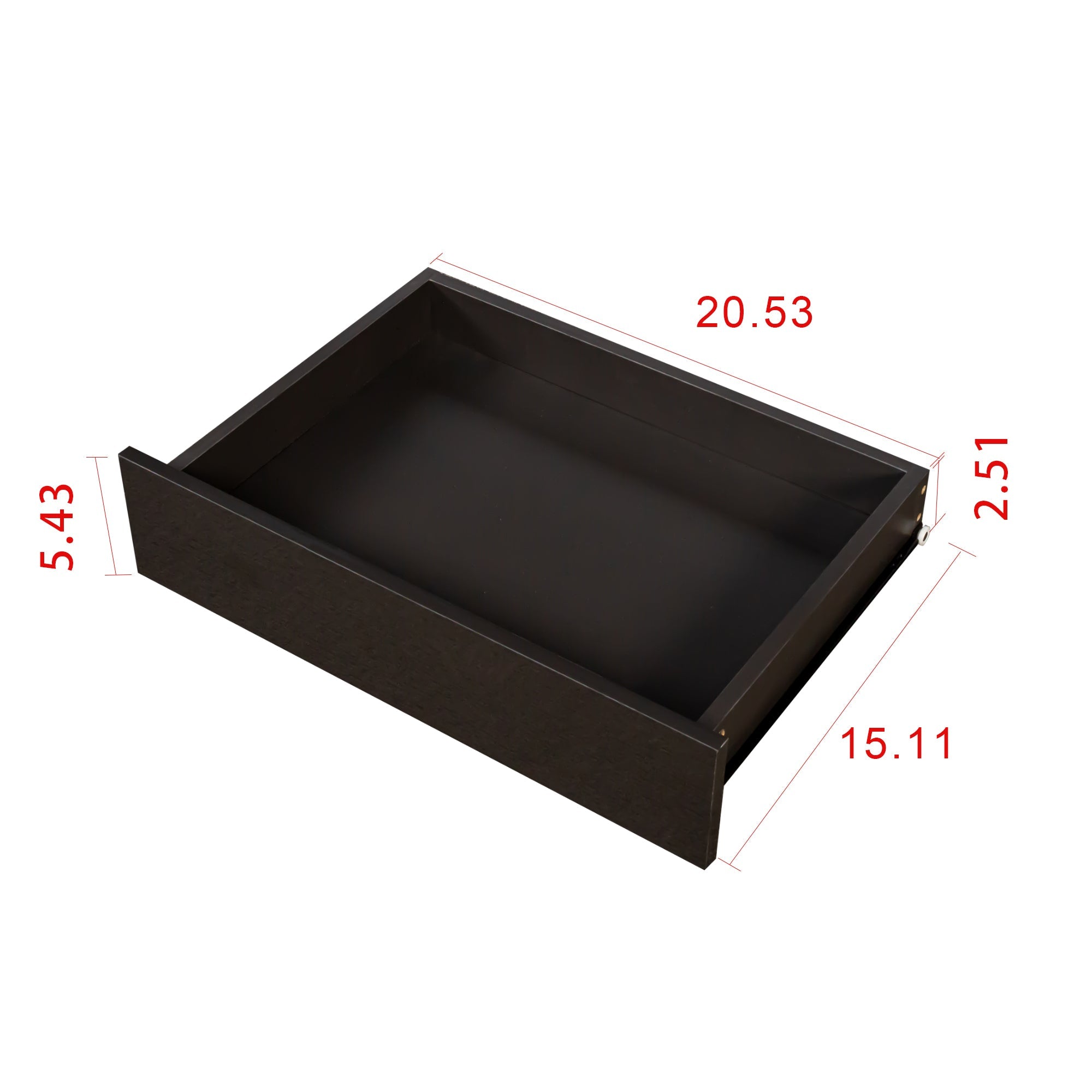 Modern Black 70.87' Computer Desk