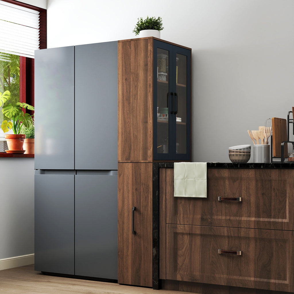 70.87'H Modern Display Storage Cabinet