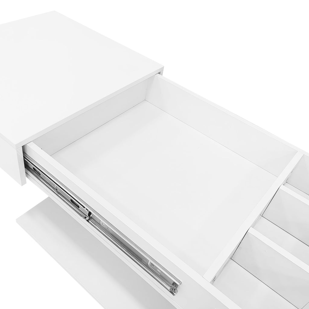 41.3''-76.7'' Multifunctional Adjustable Coffee Table