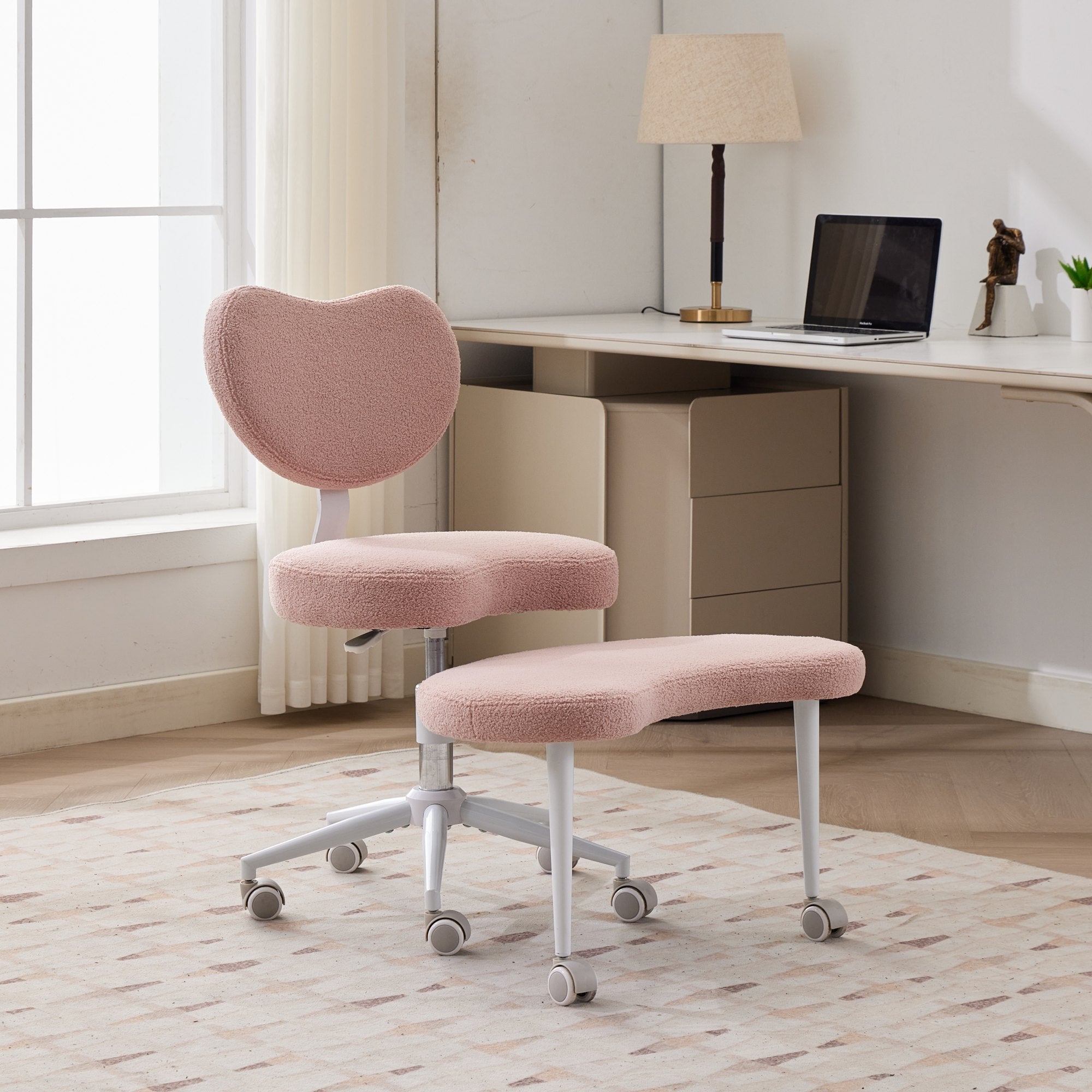 Teddy Meditation Cross Legged Chair with Wheels