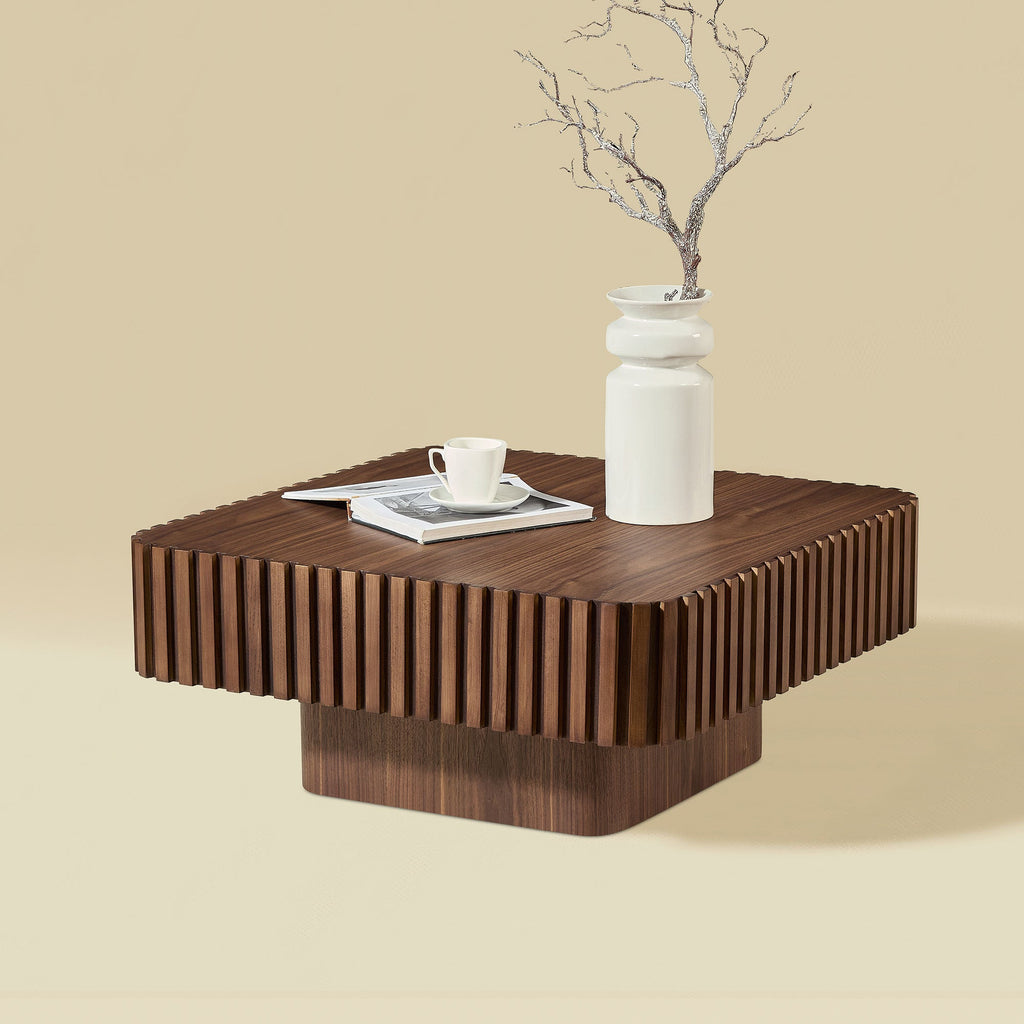Modern MDF Woode Square Coffee Table