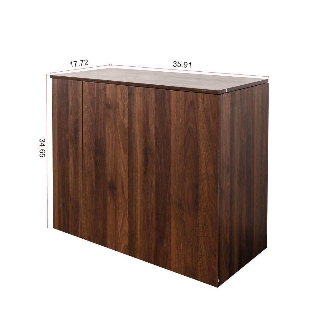 Modern Corner Home Office Desk with Extendable Table