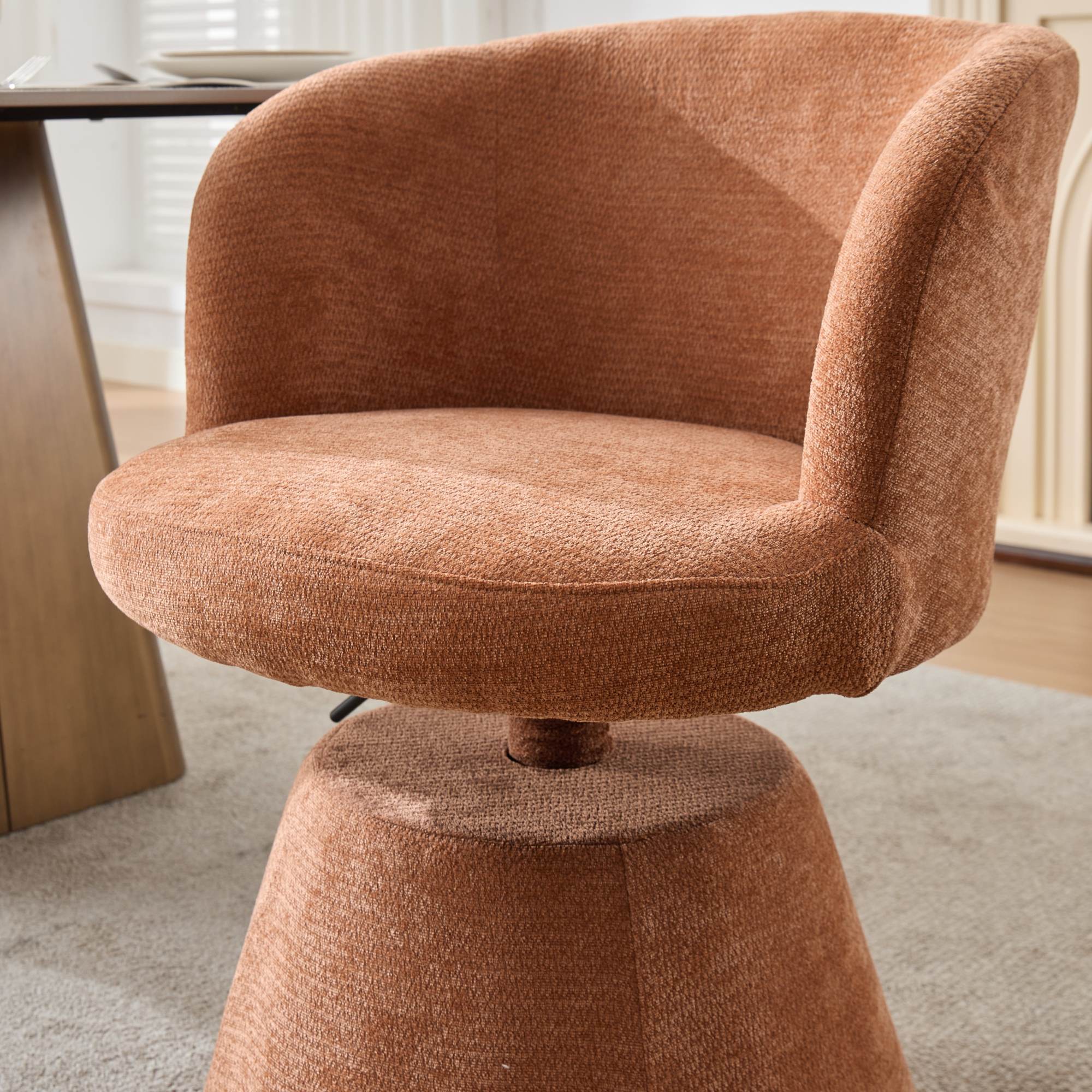 Adjustable Height 360° Swivel Ergonomic Bar Stool