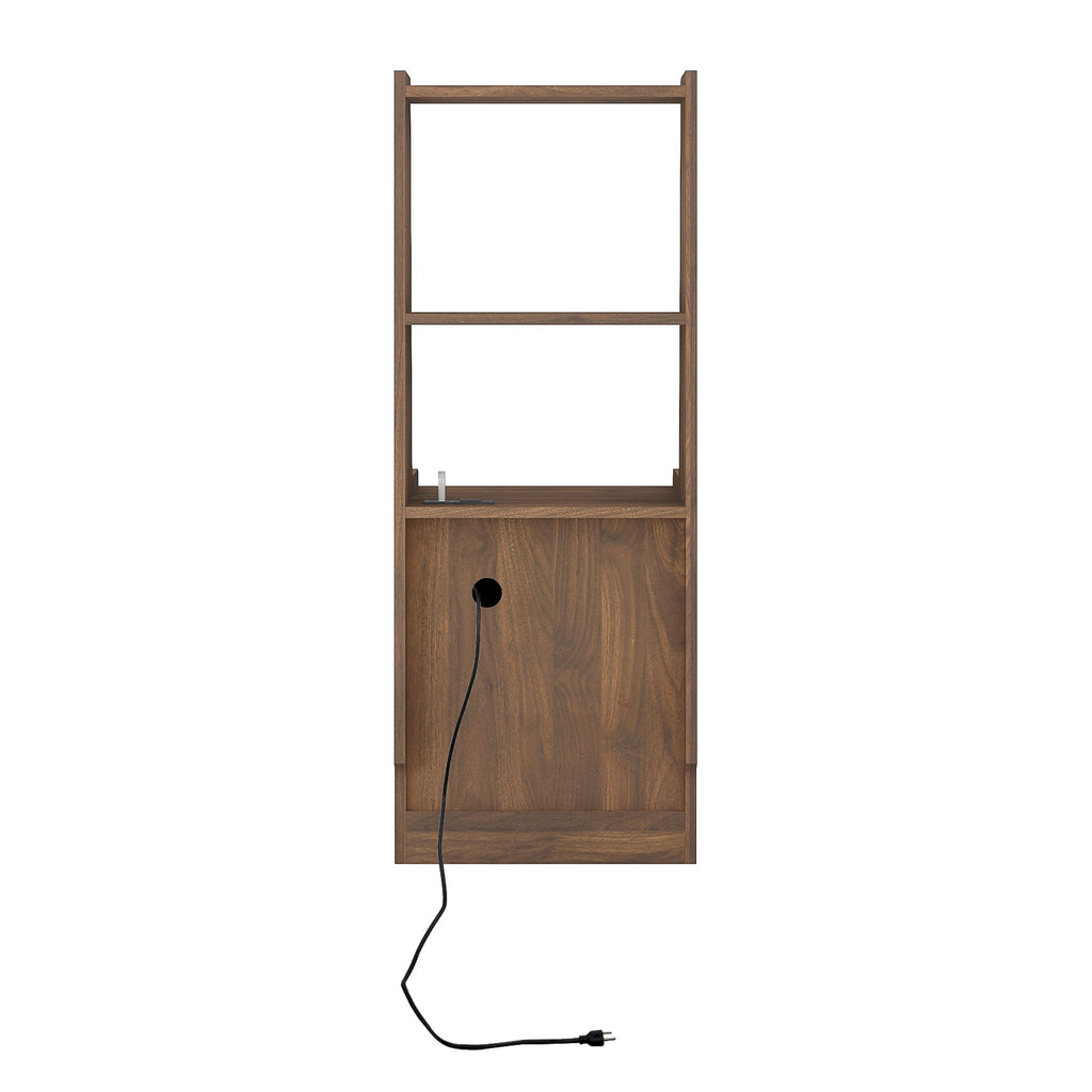 Modern Smart Nightstand with Charging Station