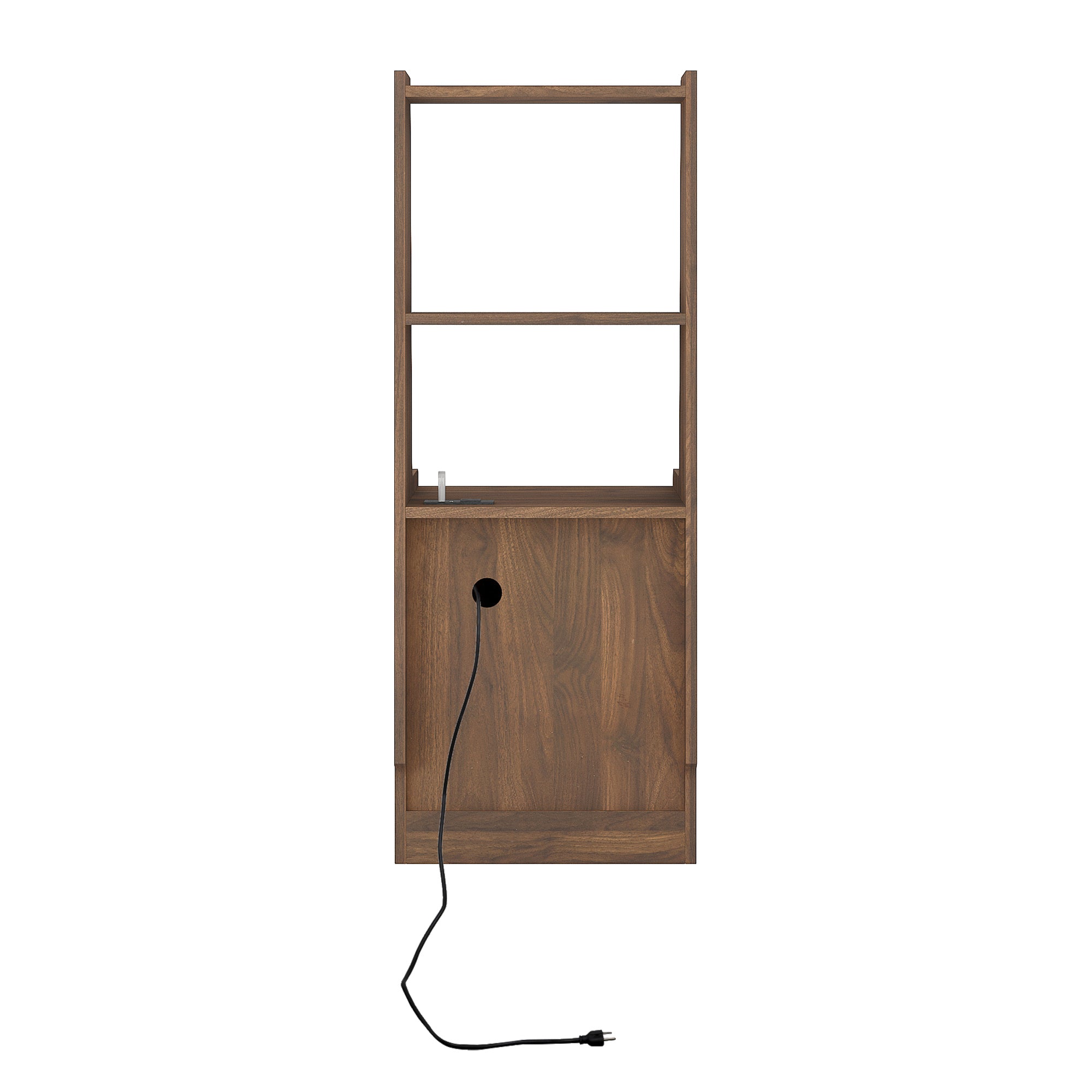 Modern Smart Nightstand with Charging Station