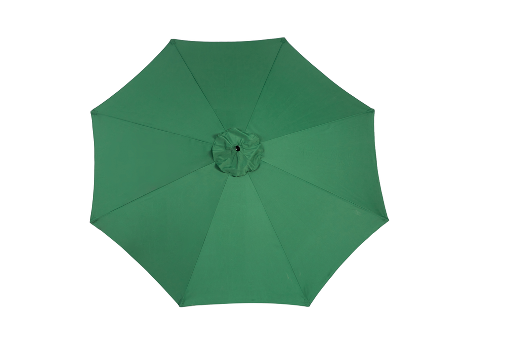 10ft Offset Patio Umbrella w/Tilt & Polyester Shade & 8 Ribs – No Base
