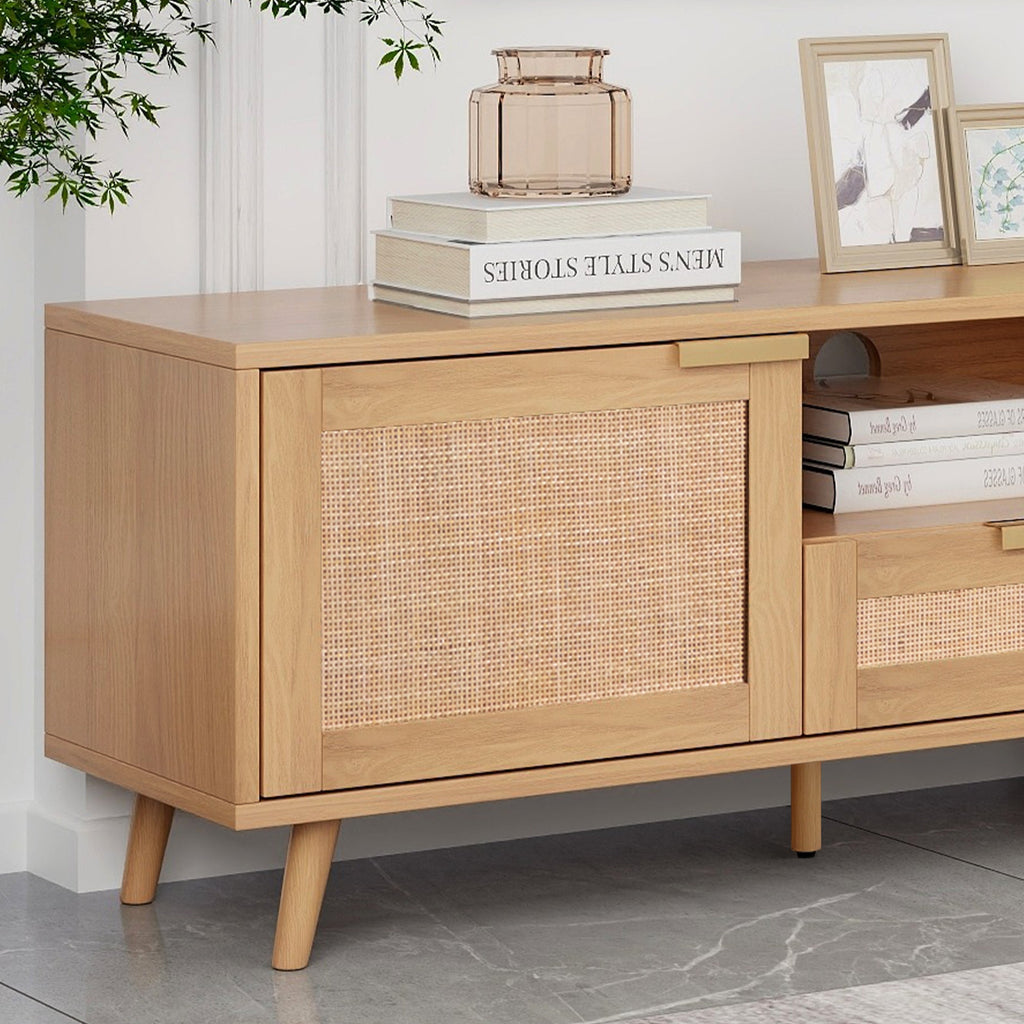 Modern Rattan TV Stand for TVs