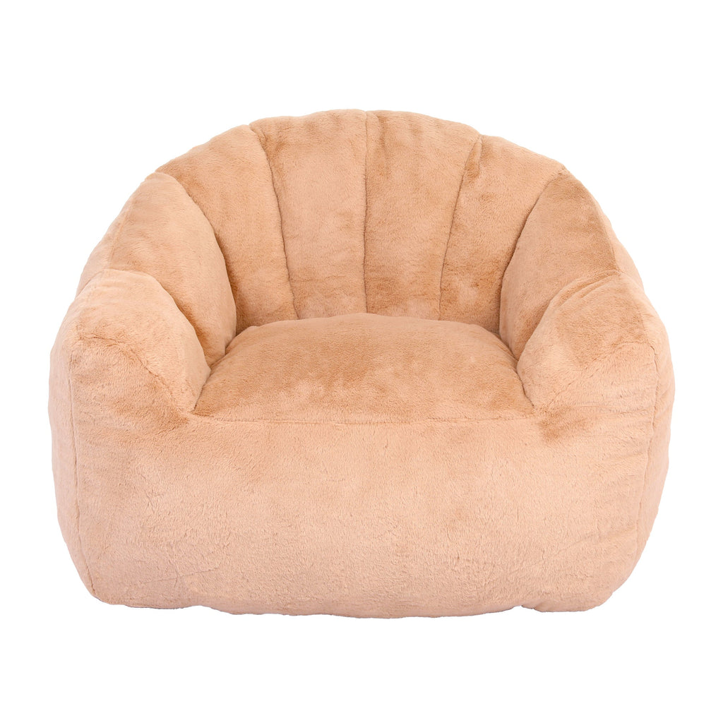 Bean Bag Sofa Chair with Armrests Stuffed