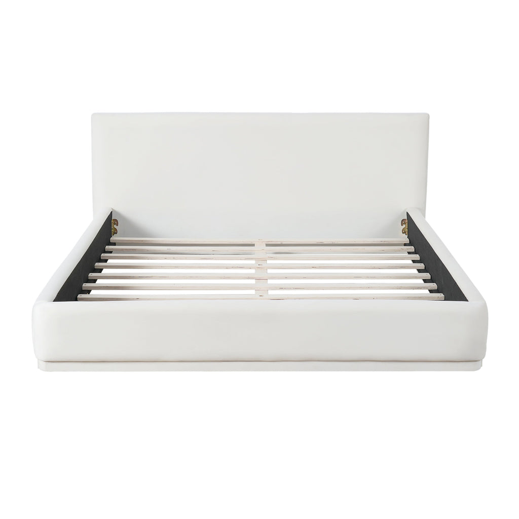 Luxurious and Cozy Upholstered Velvet Bed