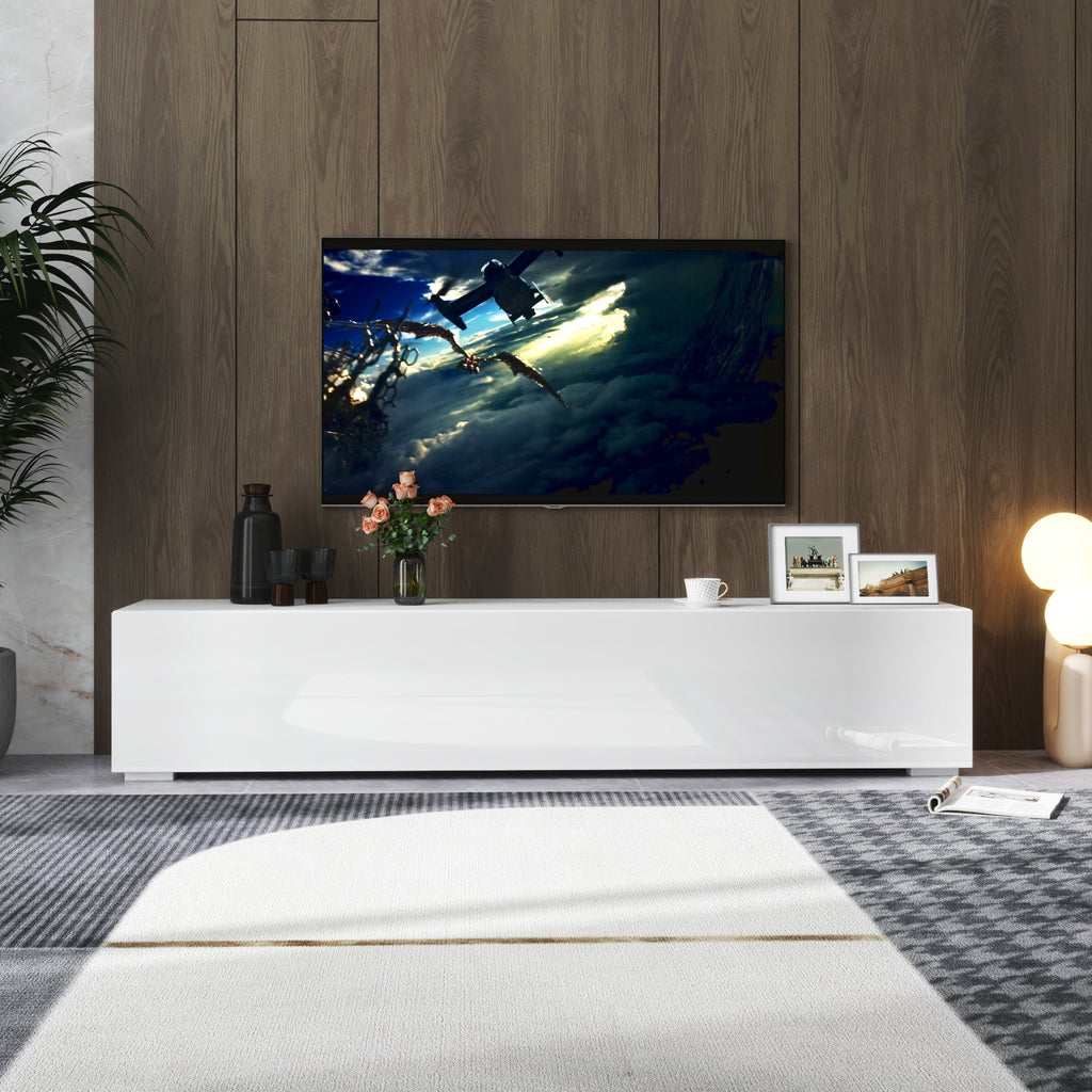 Modern Entertainment Center with Storage