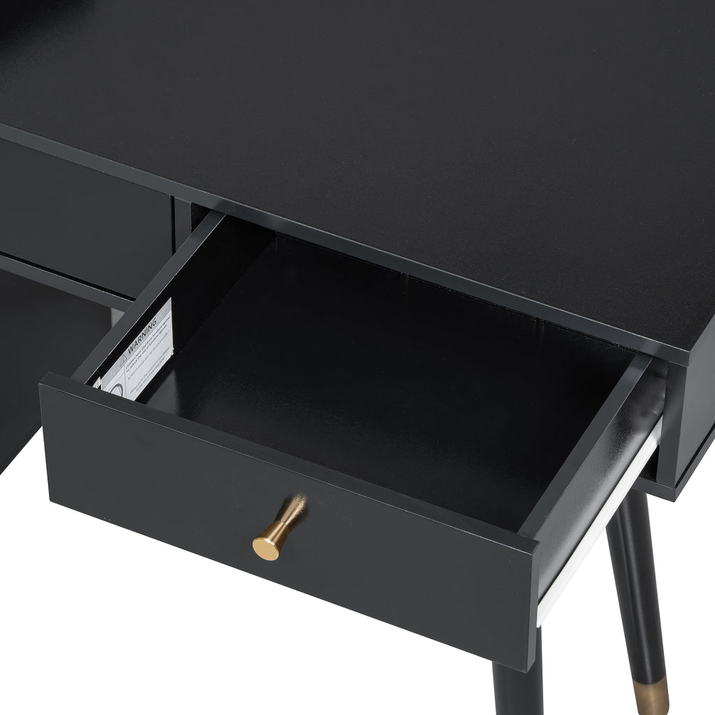 Modern Makeup Vanity Desk with Drawers