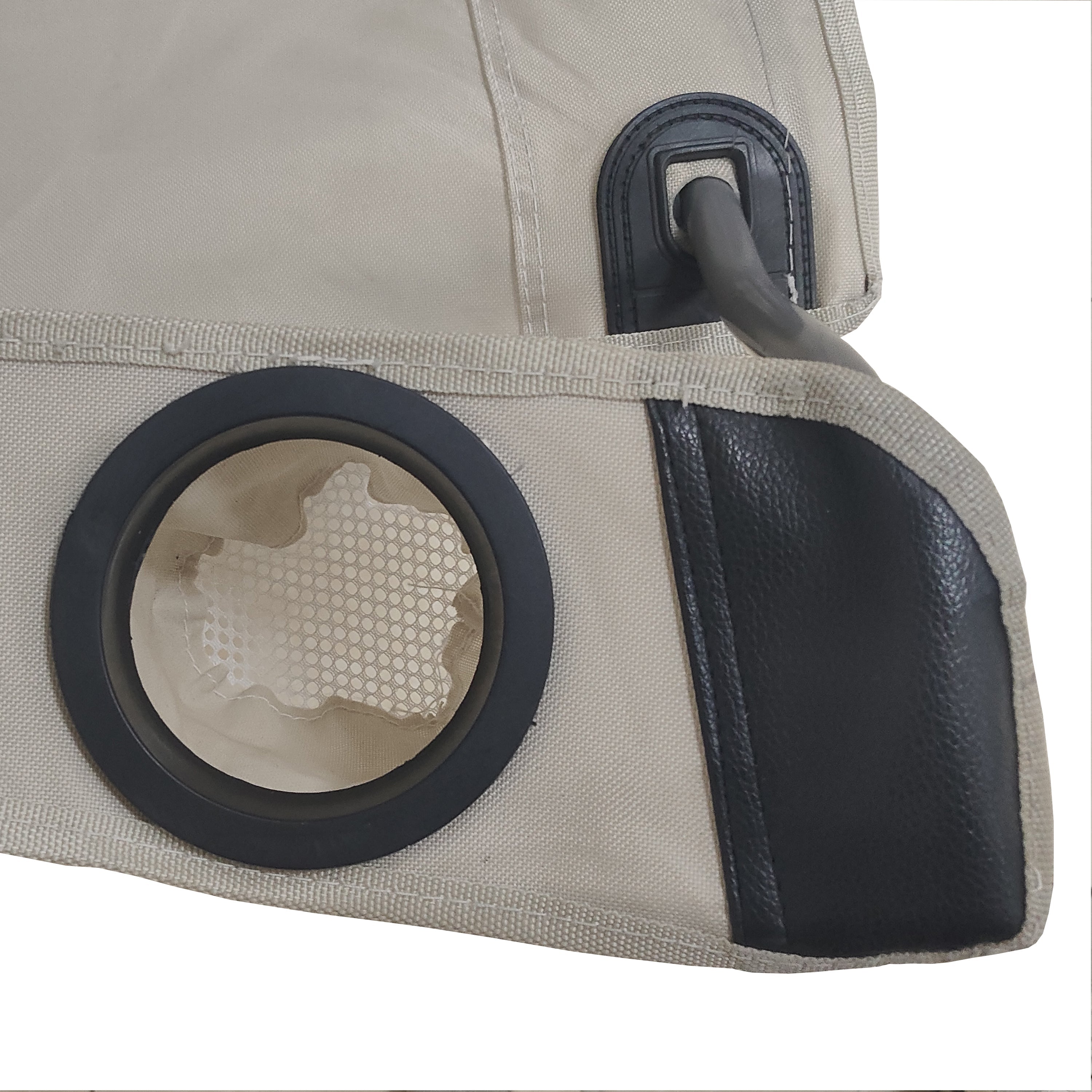 Outdoor Camping Chair Folding Reclining with Side Pockets and Cup Holder