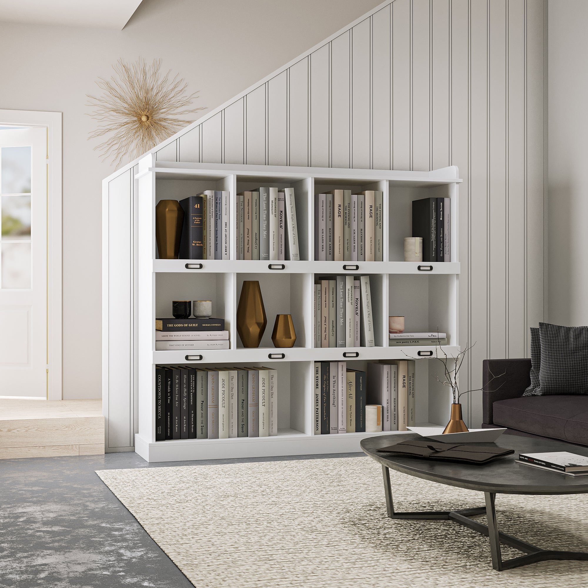 Cubbyhole Storage Bookcase