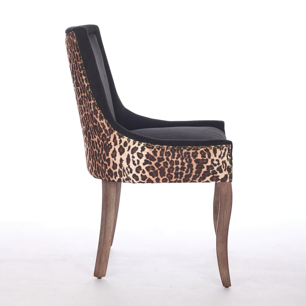 Ultra Side Thickened Fabric Dining Chair (Set of 2)