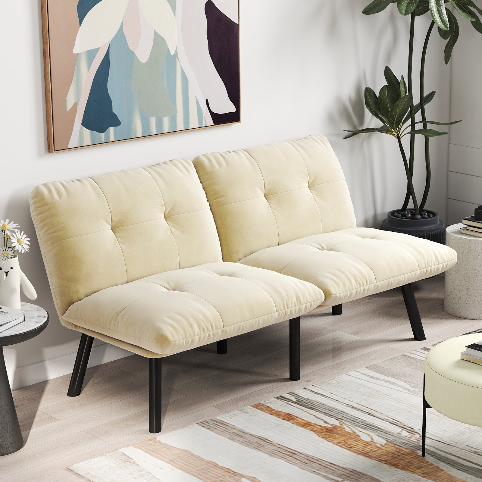 Modern Folding Convertible Sofa Bed