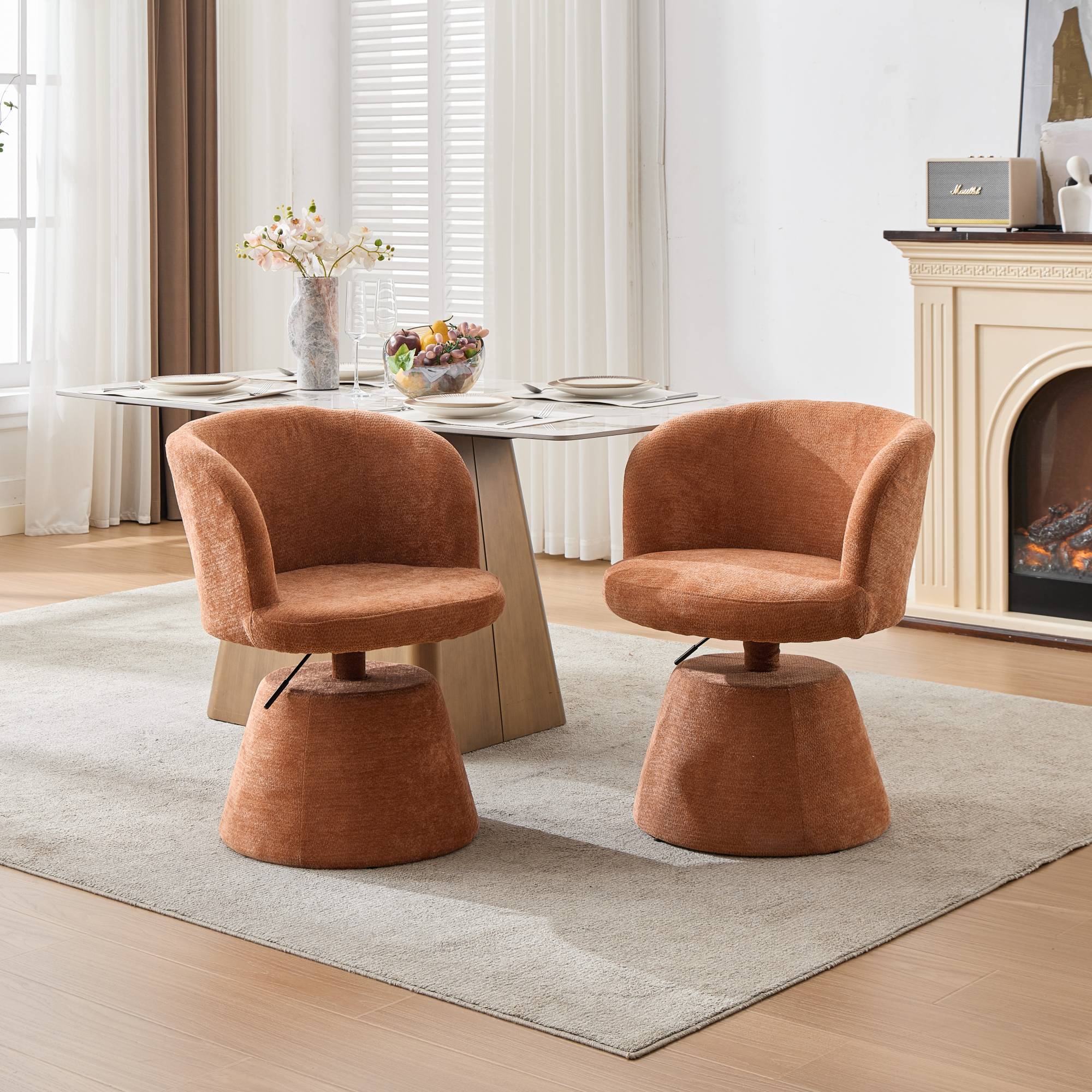 Adjustable Height 360° Swivel Ergonomic Bar Stool