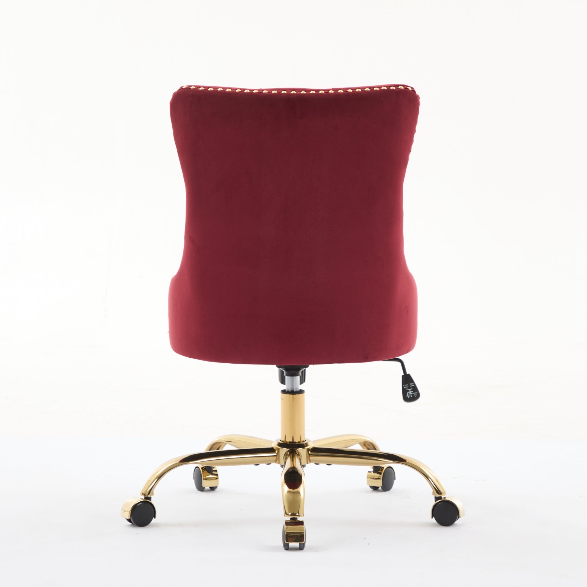 Modern Velvet Upholstered Tufted Button Home Office Chair