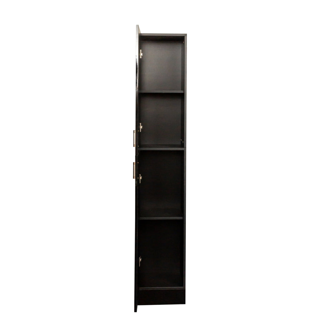 Elegant White Freestanding Cabinet for Kitchen and Dining Room