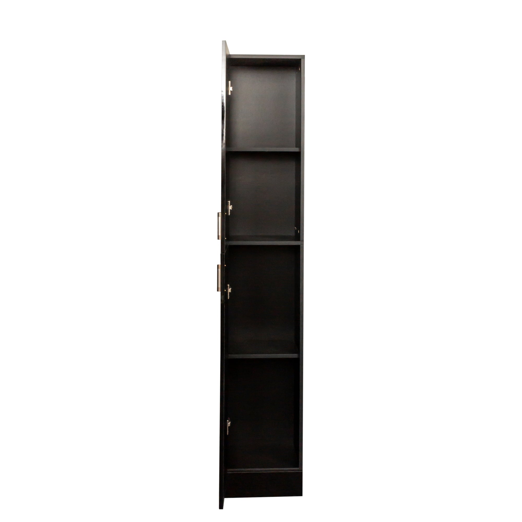 Elegant White Freestanding Cabinet for Kitchen and Dining Room
