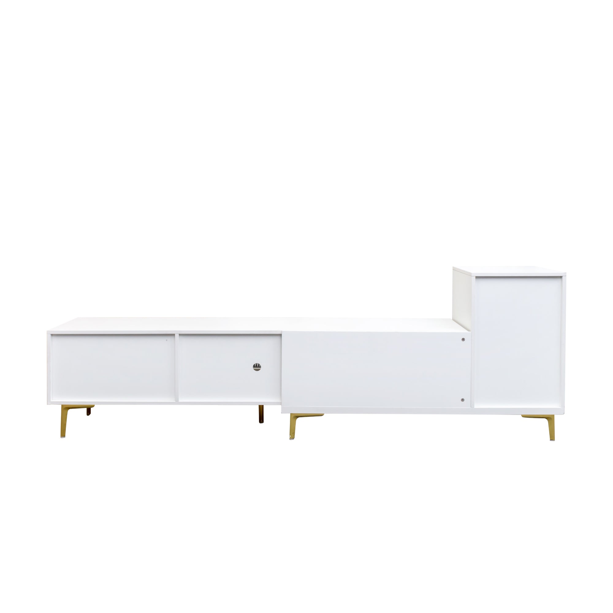 Wood Rectangle Extendable TV Stand