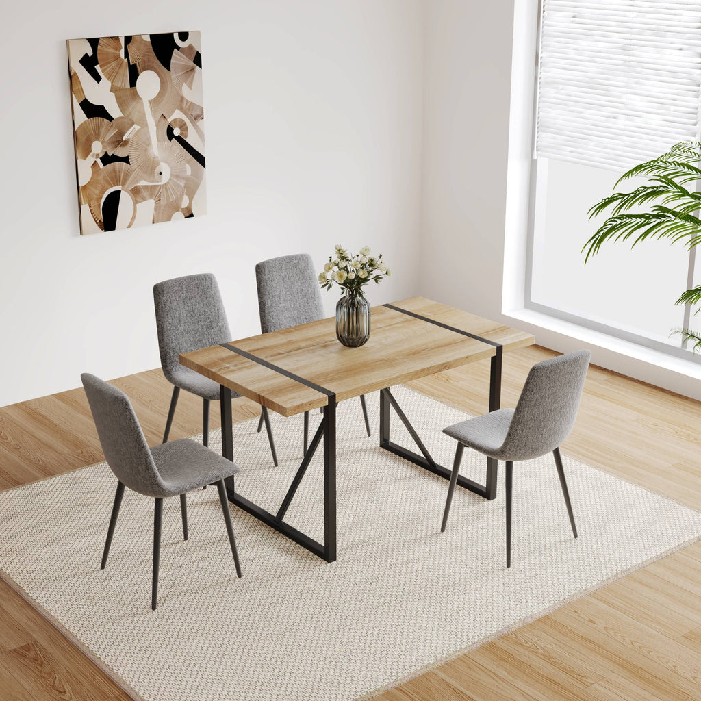 Modern Upholstered Dining Chairs Set of 4
