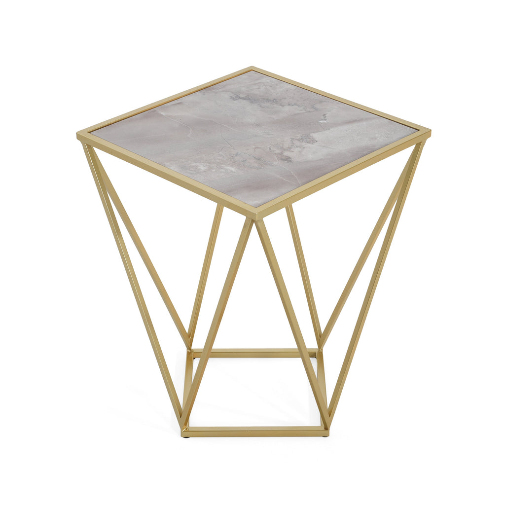 Creative Simiple Glass Side Table