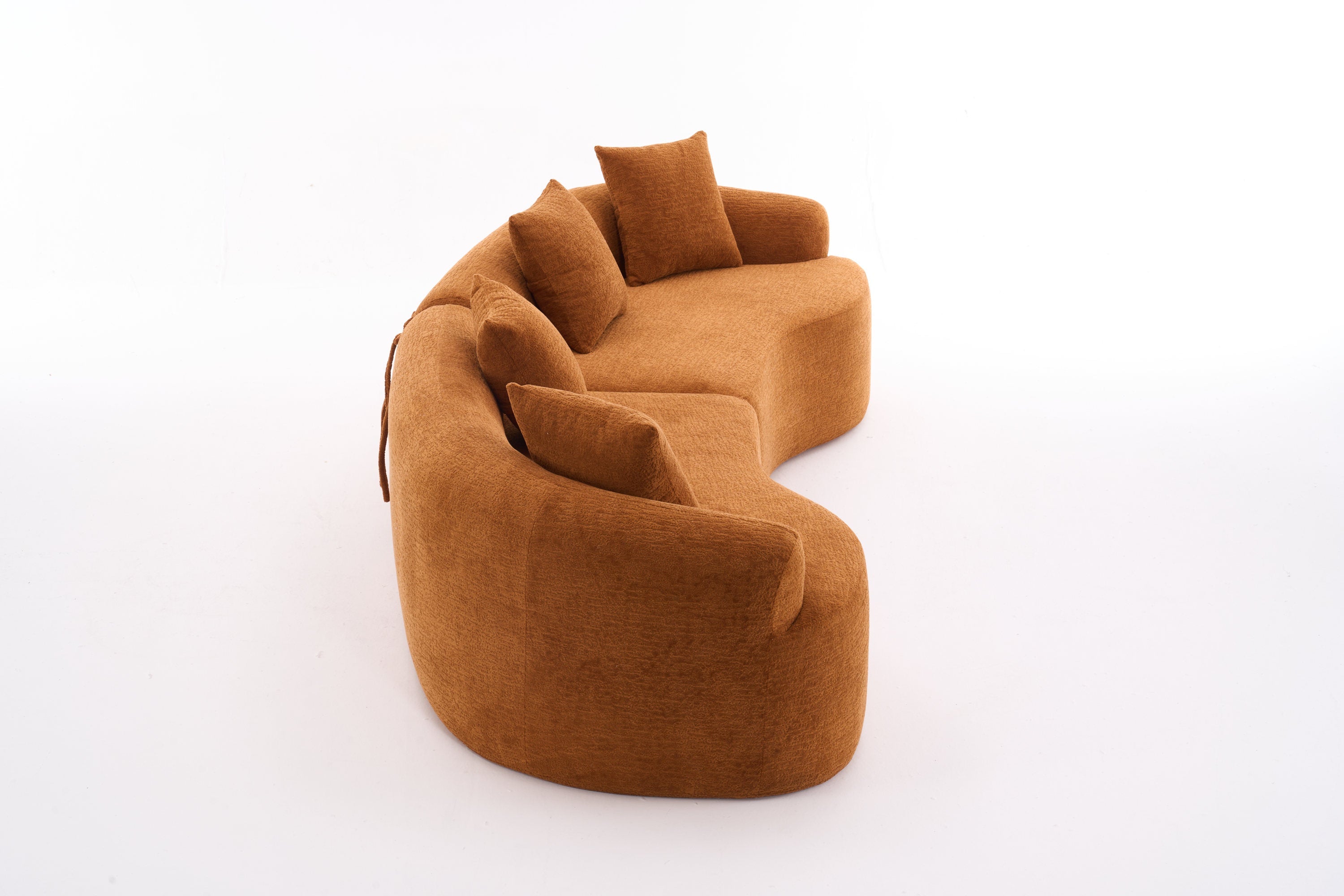 30D High-Density Sponge Sectional Couch for Living Room