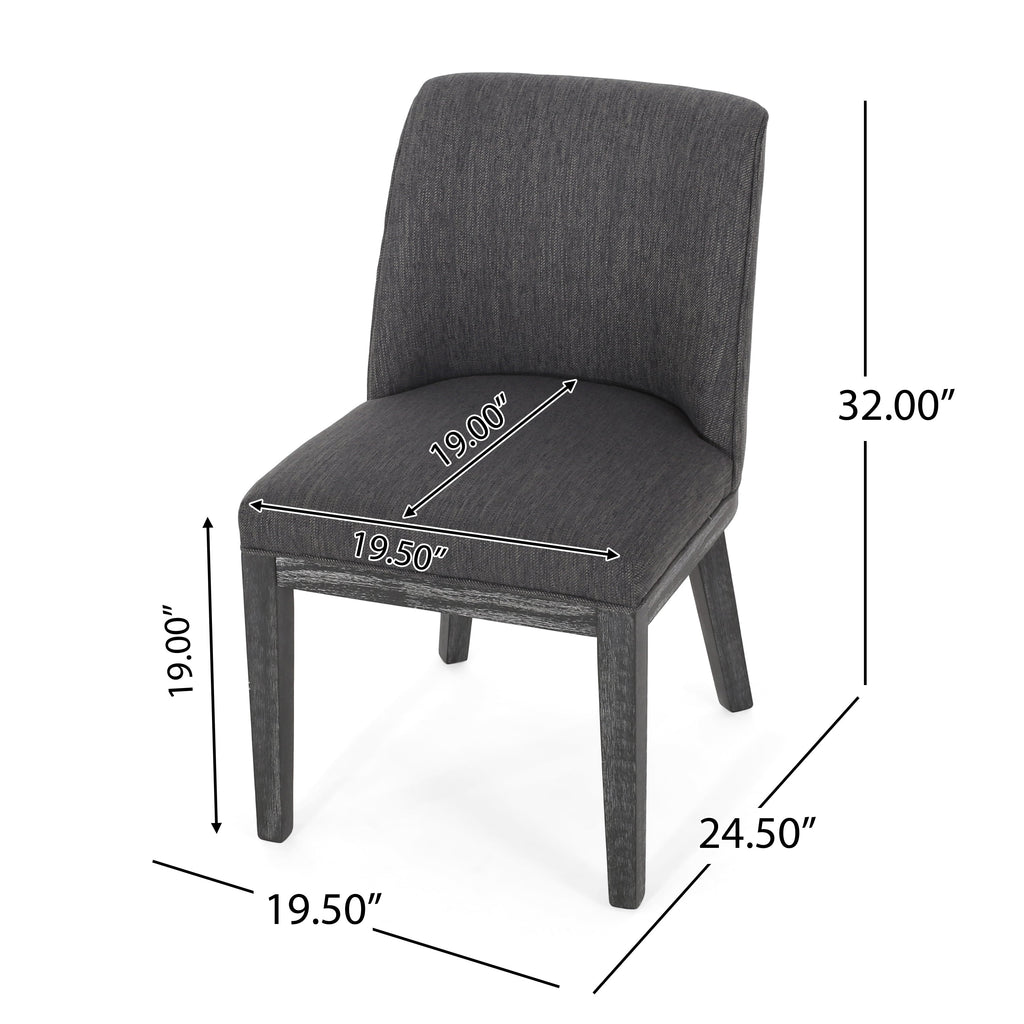 Modern Rustic Dining Chair (Set of 2)