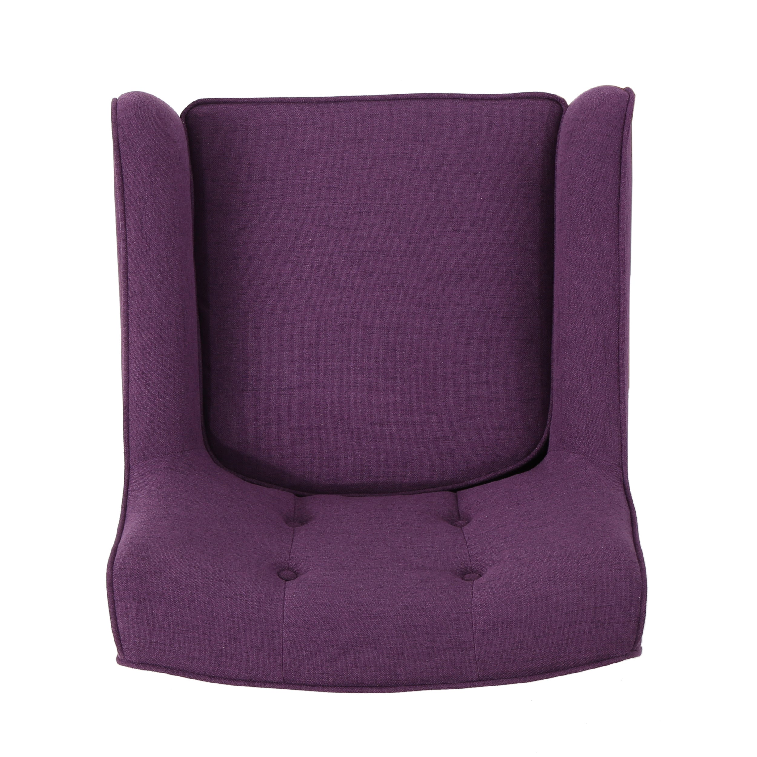 Mid-Century Modern Arm Chair with Tufted Back