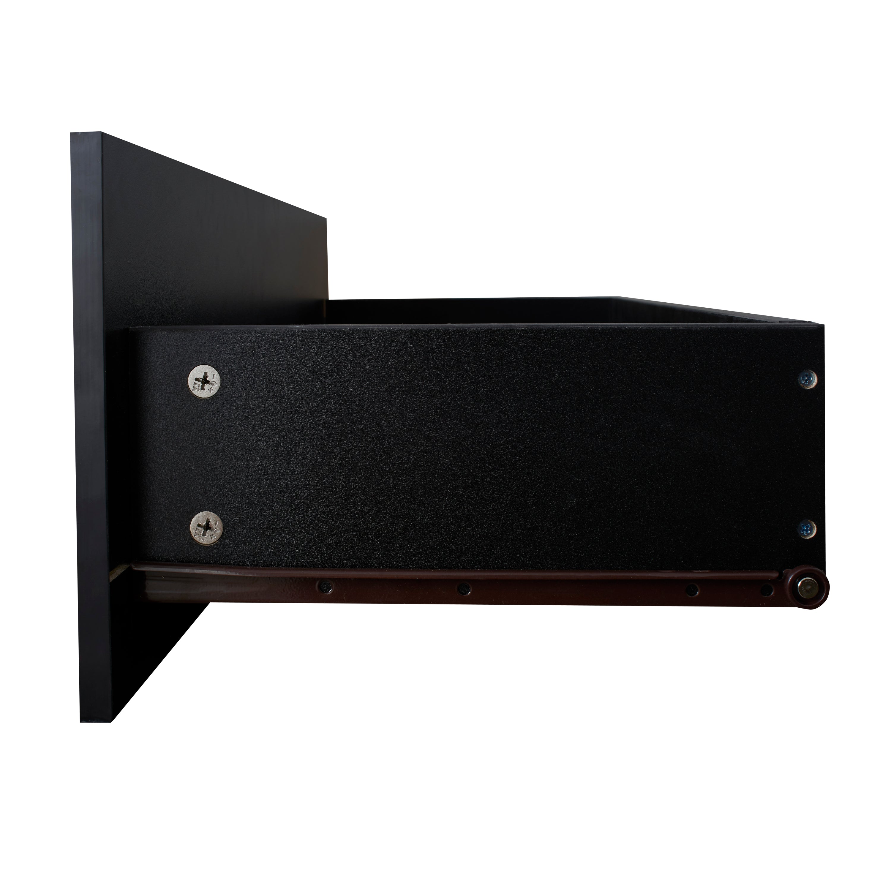 51" Black TV Stand with LED RGB Lights