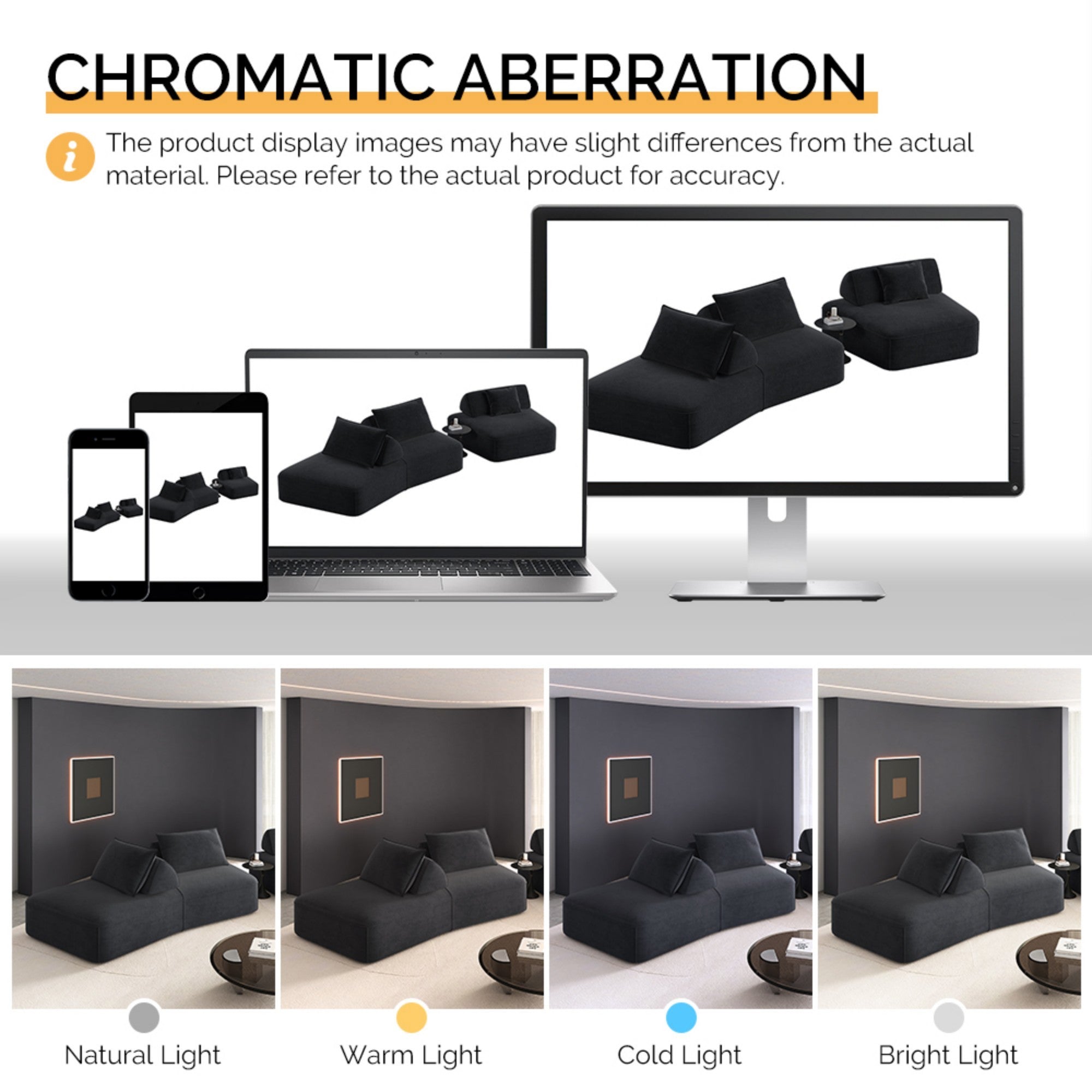 Modern Light Luxury Oversized Modular Sectional Sofa Set