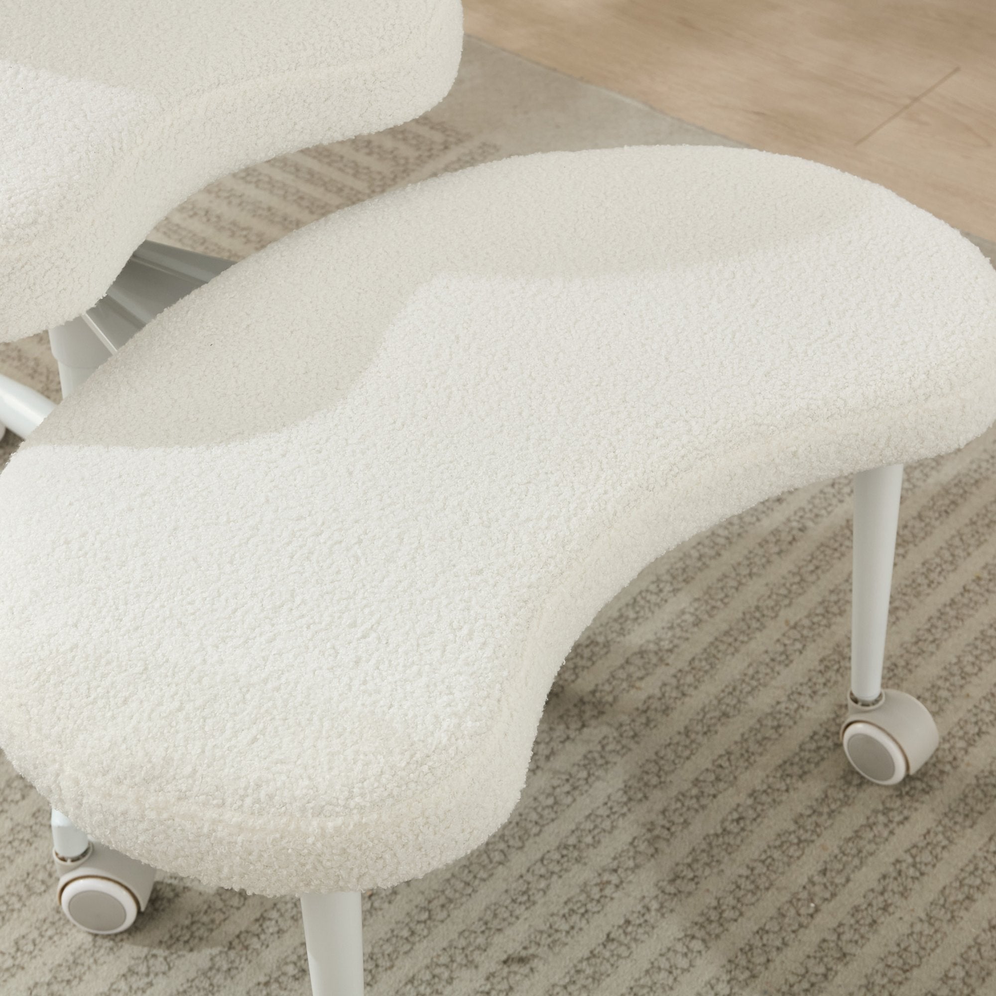 Teddy Meditation Cross Legged Chair with Wheels