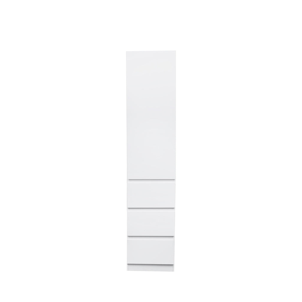 White Kitchen Pantry Storage Cabinet