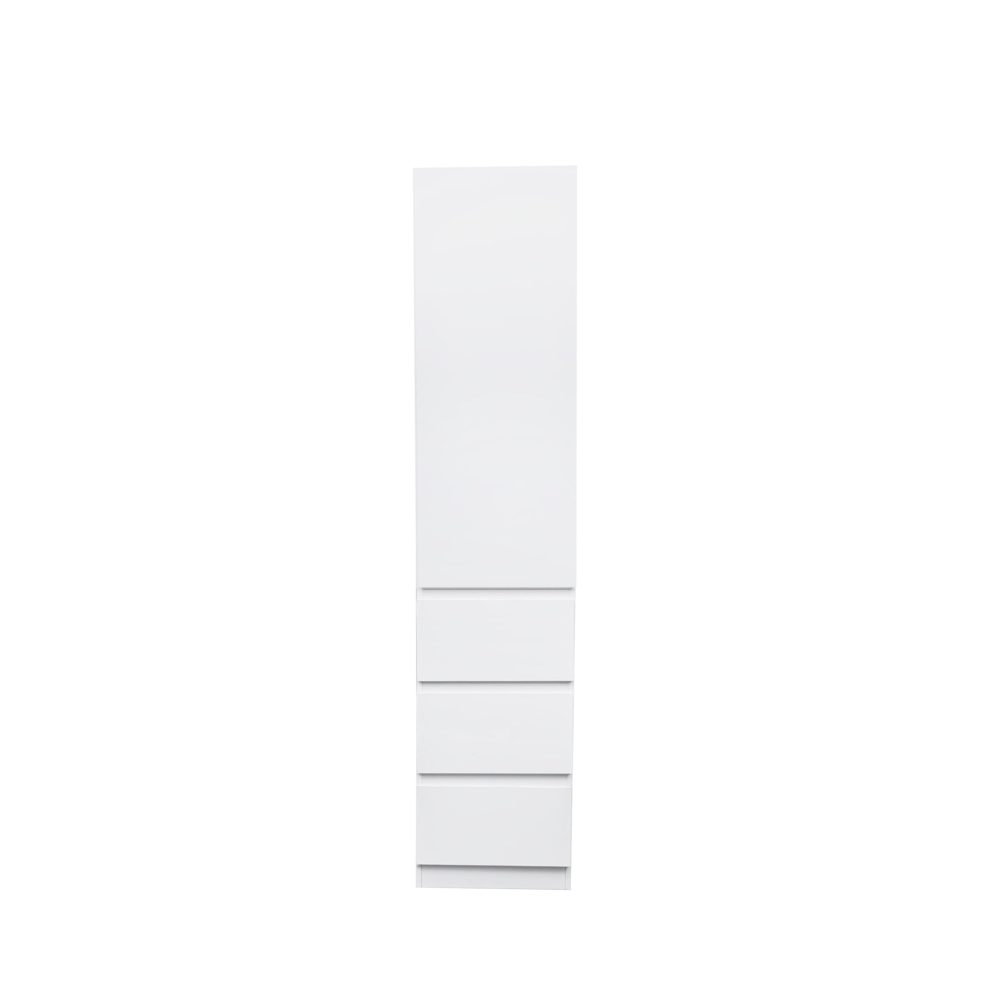 White Kitchen Pantry Storage Cabinet