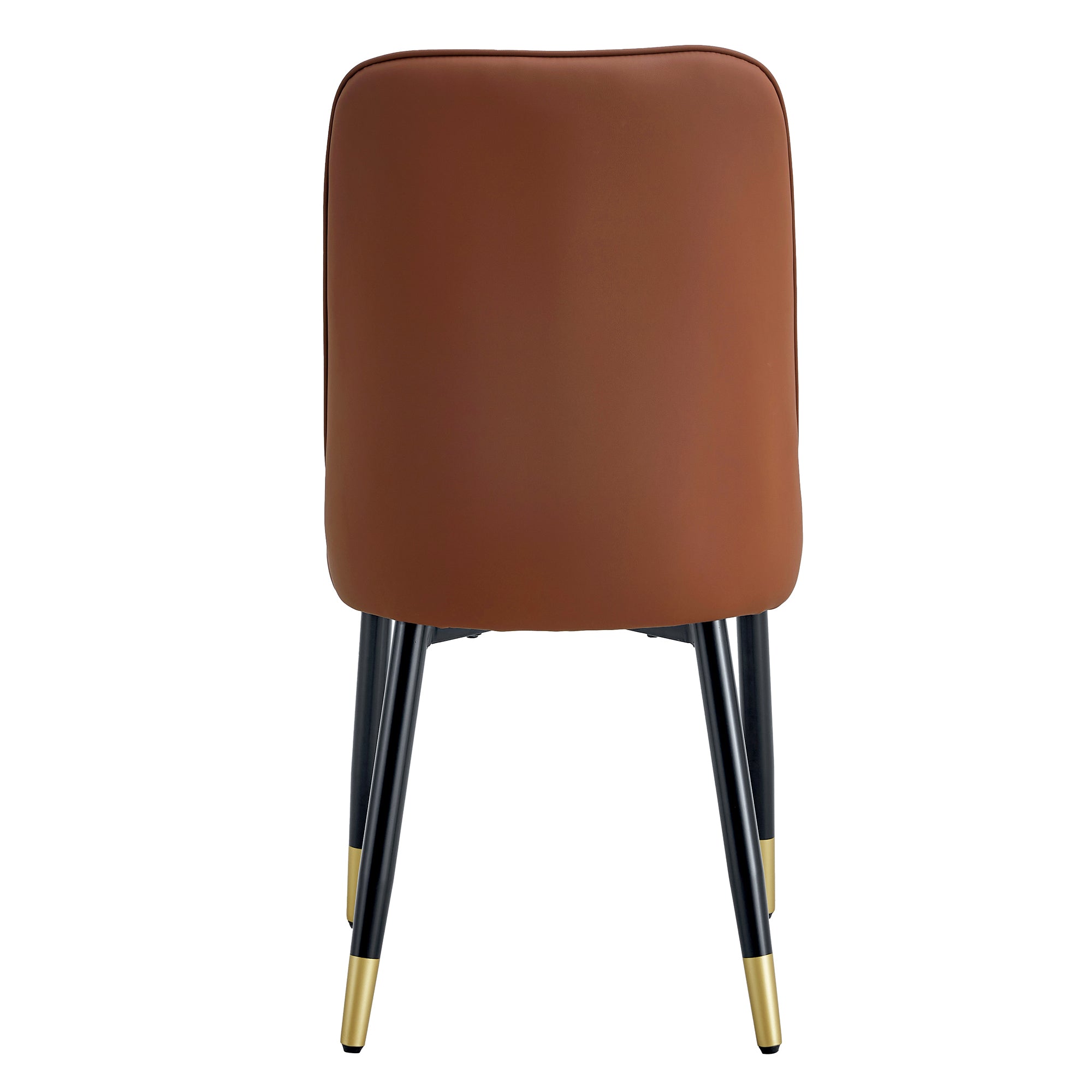 Modern PU Artificial Leather Dining Chairs (Set of 4)