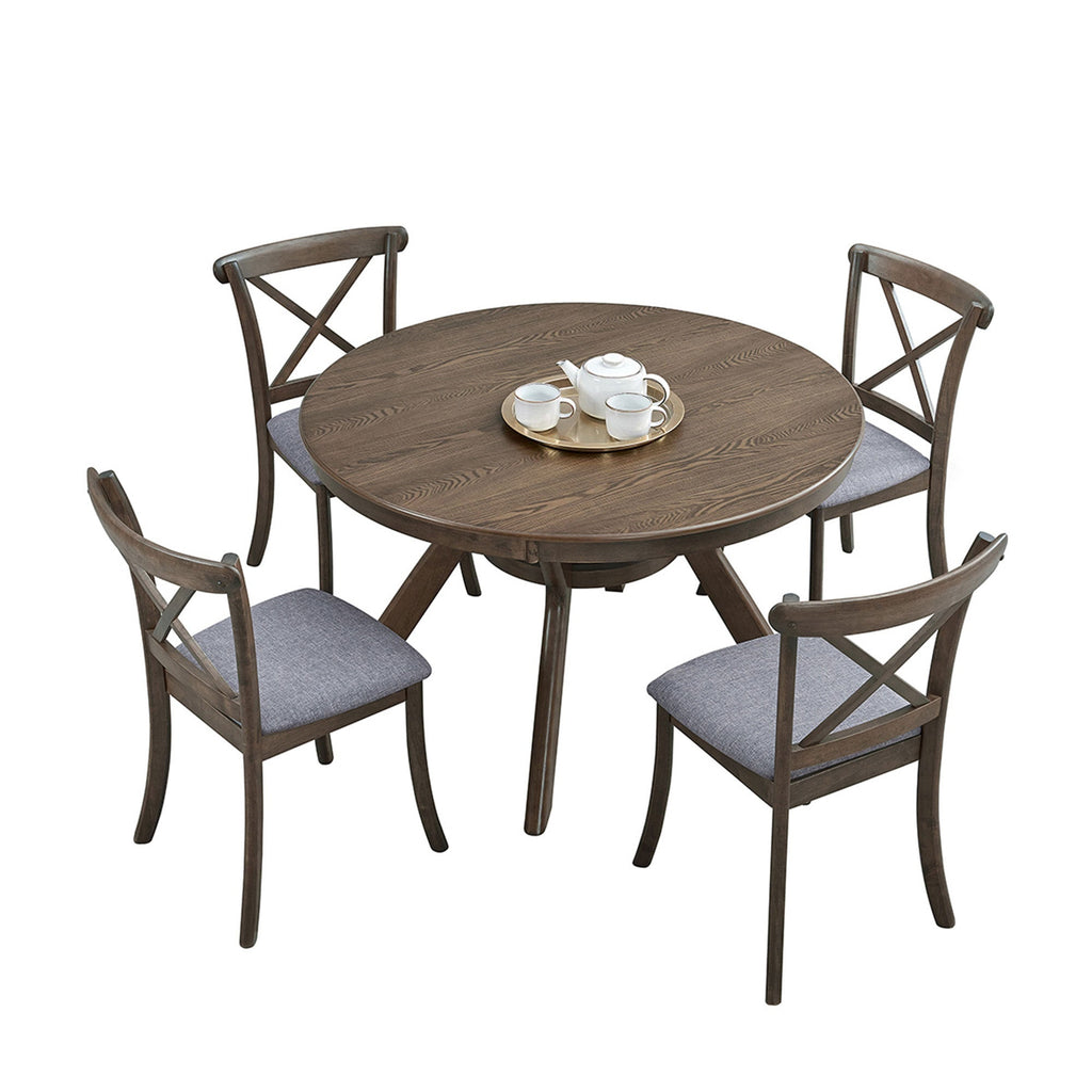 47.24''Round Rubber Wood Dining Table (1 Table)