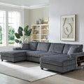 Convertible U-shaped Combination Sofa