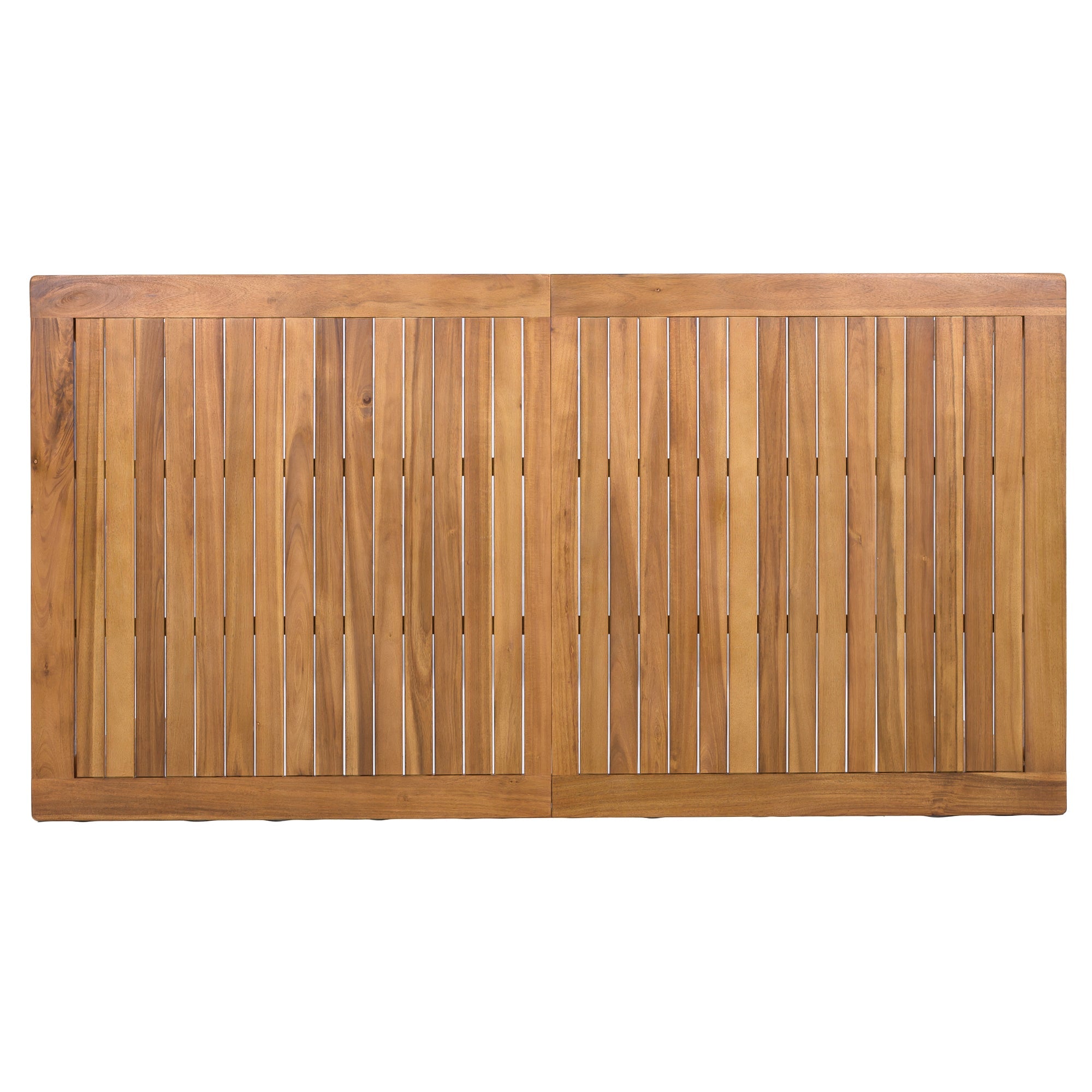 Natural Patio Wooden Dining Table Set for Poolside, Backyard, Garden (5/7 Pcs)